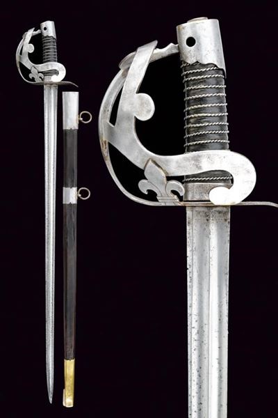 Spada da cavalleria e dragoni, Modello 1779, Francia