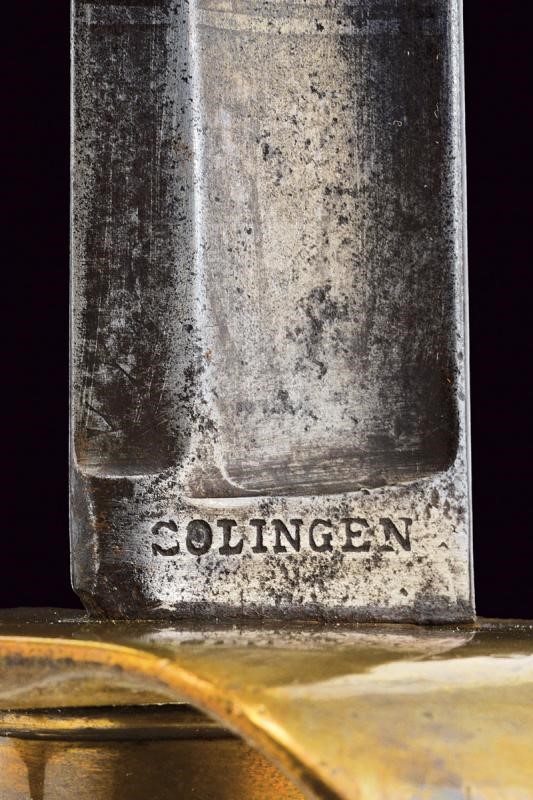 Sciabola da ufficiale, Solingen, lunghezza 93,5 cm