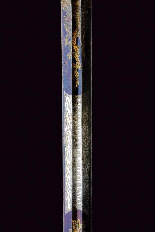 Spada da ufficiale superiore, Regno delle Due Sicilie, lunghezza 99.5 cm