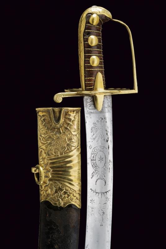 Sciabola da ussaro, Polonia o Ungheria, lunghezza 100 cm