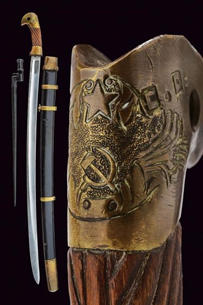 Shasqua mod. 1881 con baionetta, Russia, lunghezza 94.5 cm