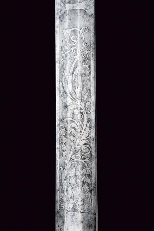 Spada da ufficiale Mod. 1833 'Albertina', Stato Pontificio, lunghezza 103.5 cm