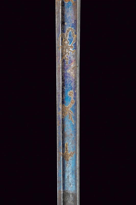 Spadino da ufficiale, Regno Italico, lunghezza 94,3 cm