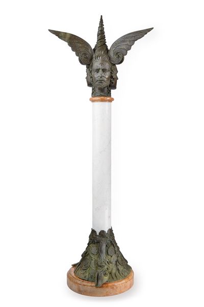 Pio tempio d'empio tempo (bronzo e marmo)