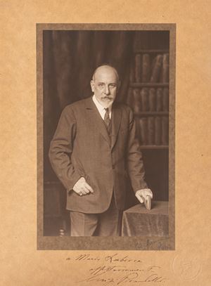 Pirandello, Luigi - Foto con dedica 