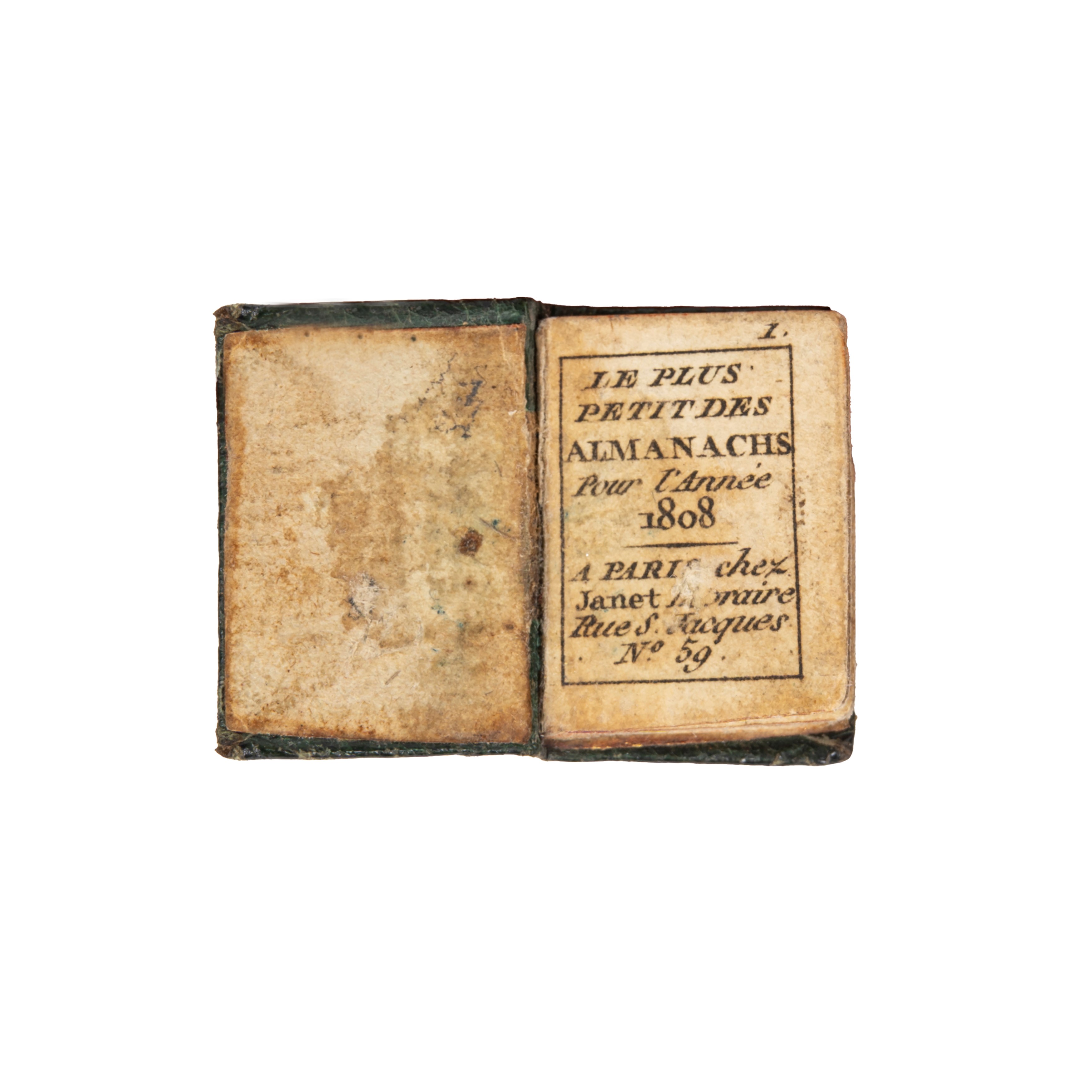 Le Plus Petit Des Almanach Pour L'année 1808