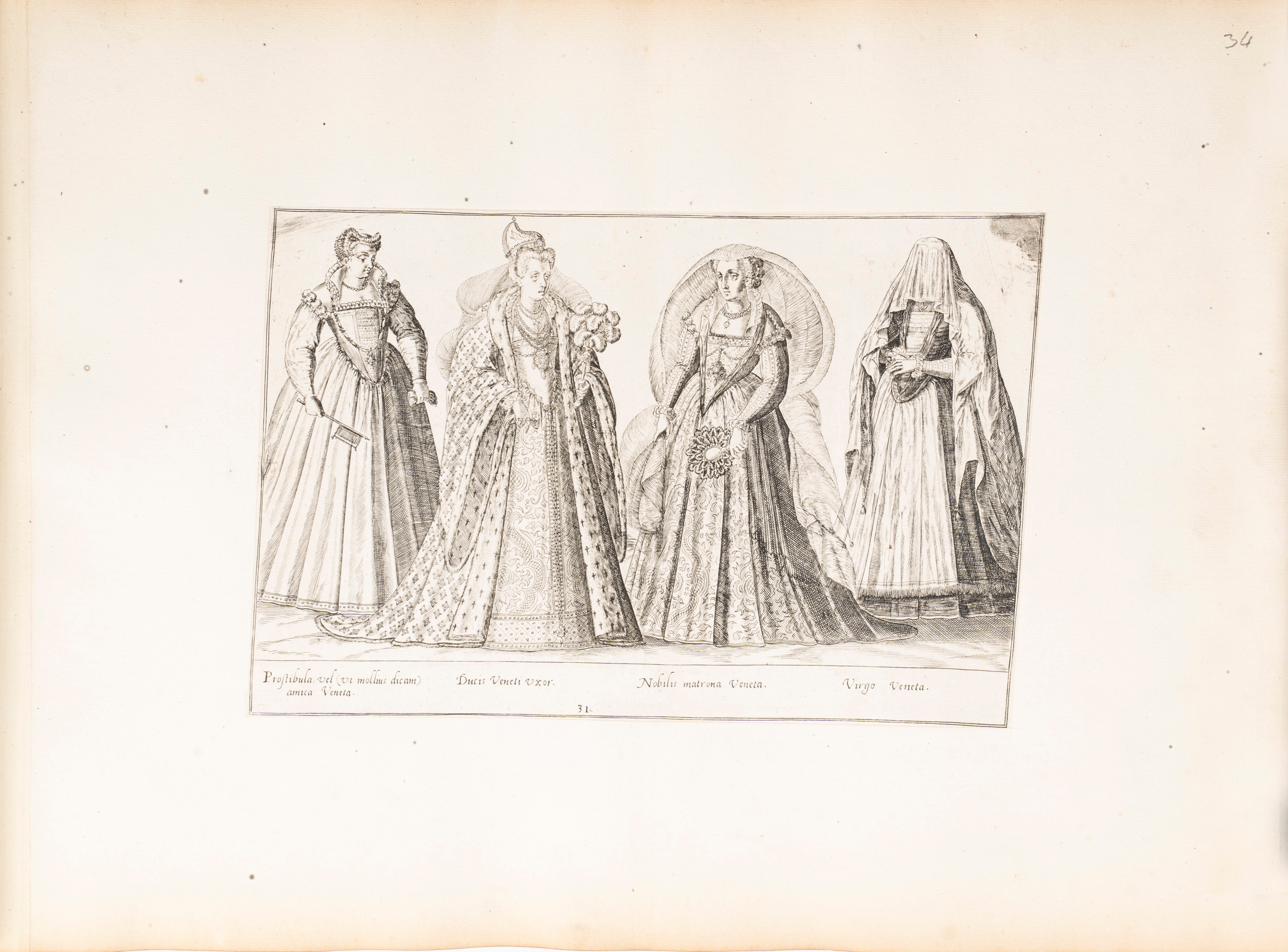 Omnium pene Europæ, Asiæ, Aphricæ atque Americæ gentium habitus. Habits de diverses nations de l’...