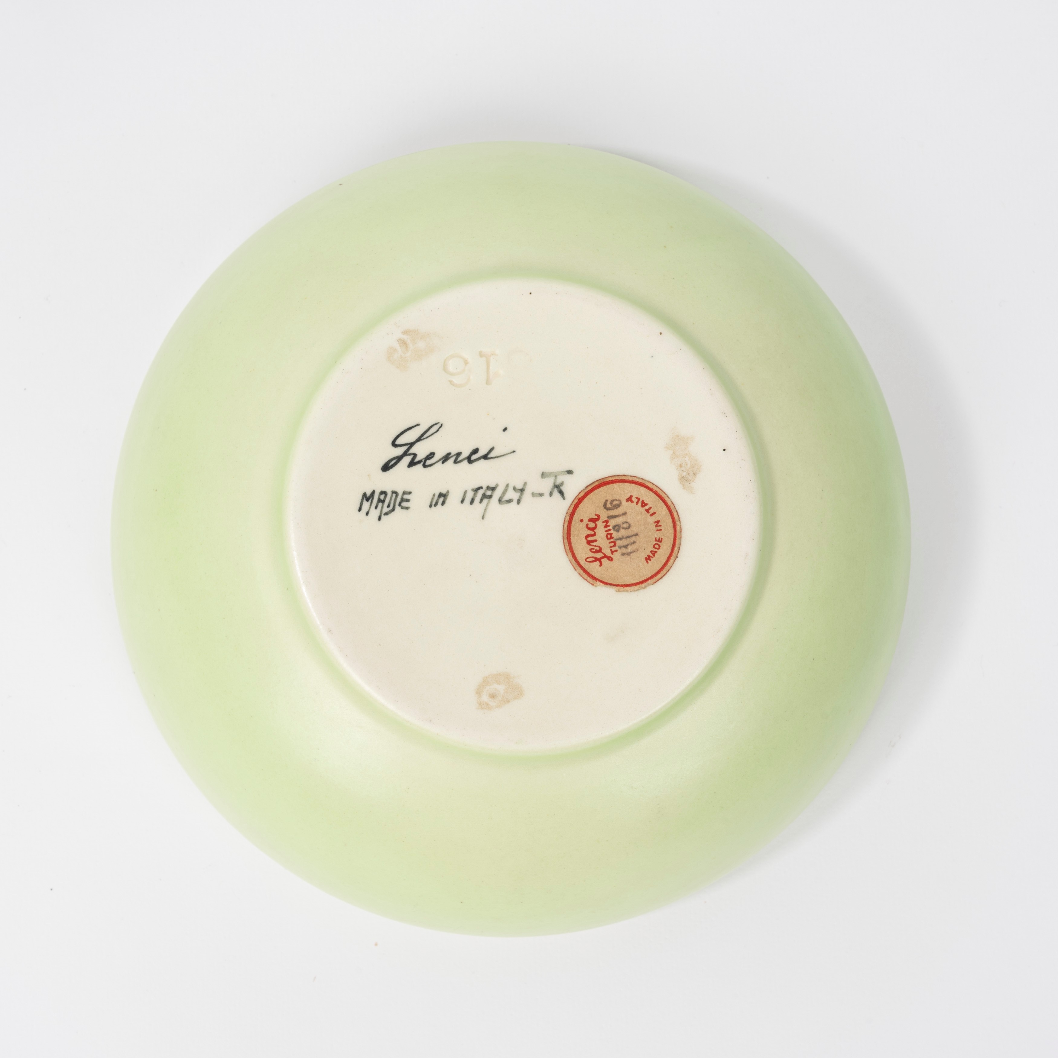 Lenci - Porta Bon Bon in Ceramica con Coperchio Decorato con Composizione Floreale in Panno