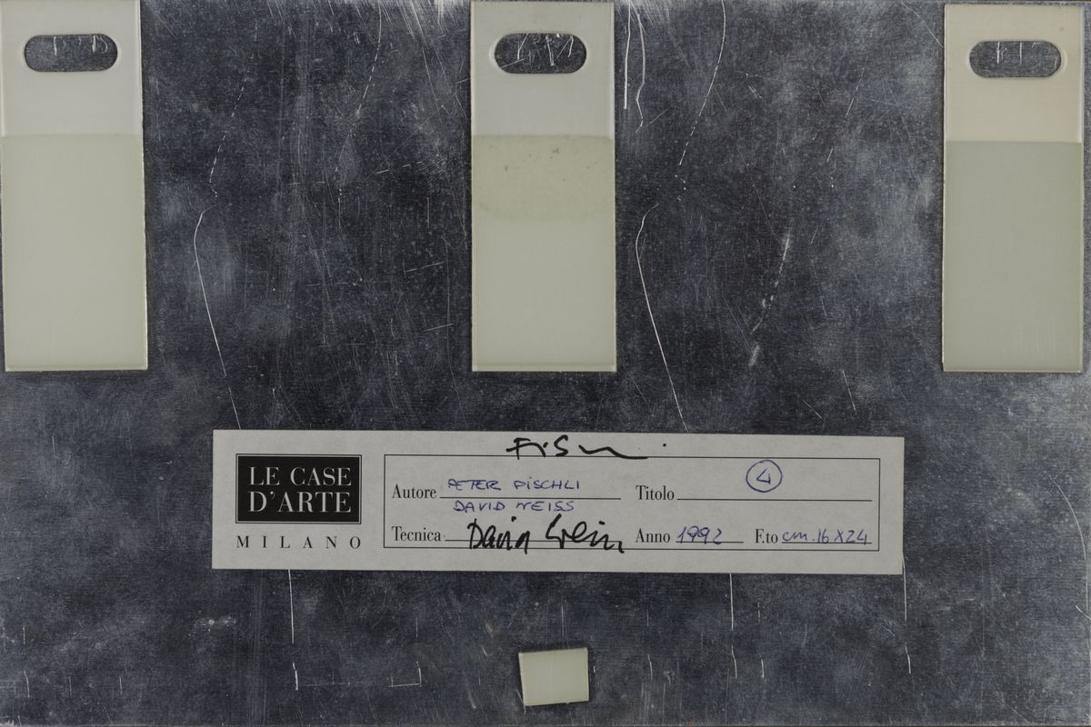 Peter Fischli, David Weiss - Senza titolo - Sei C-print vintage su alluminio, 1992