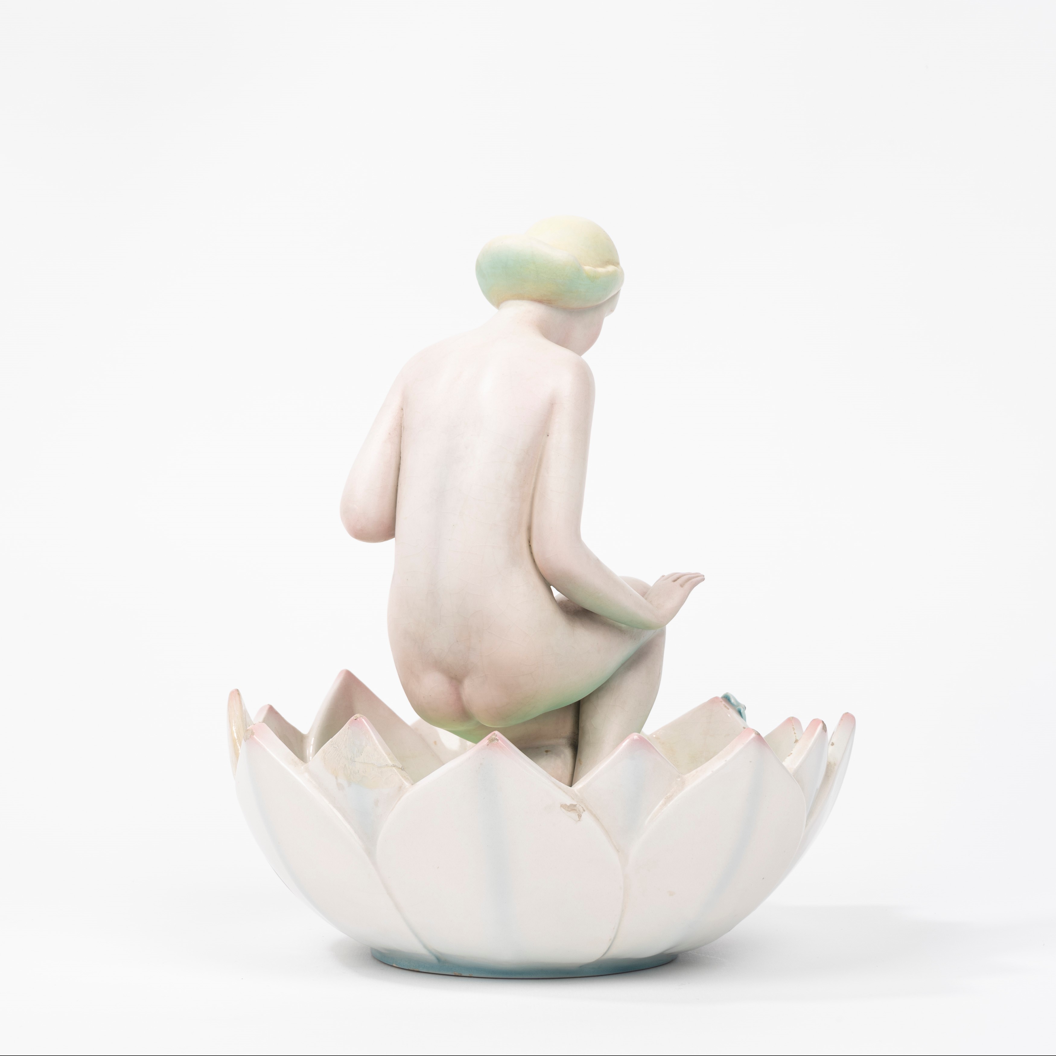 Giovanni Ronzan - Il Fiore (donna in un Fiore di Loto)