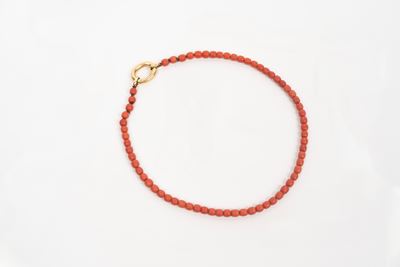 ☼ Collana in Corallo, Secoli XIX-XX