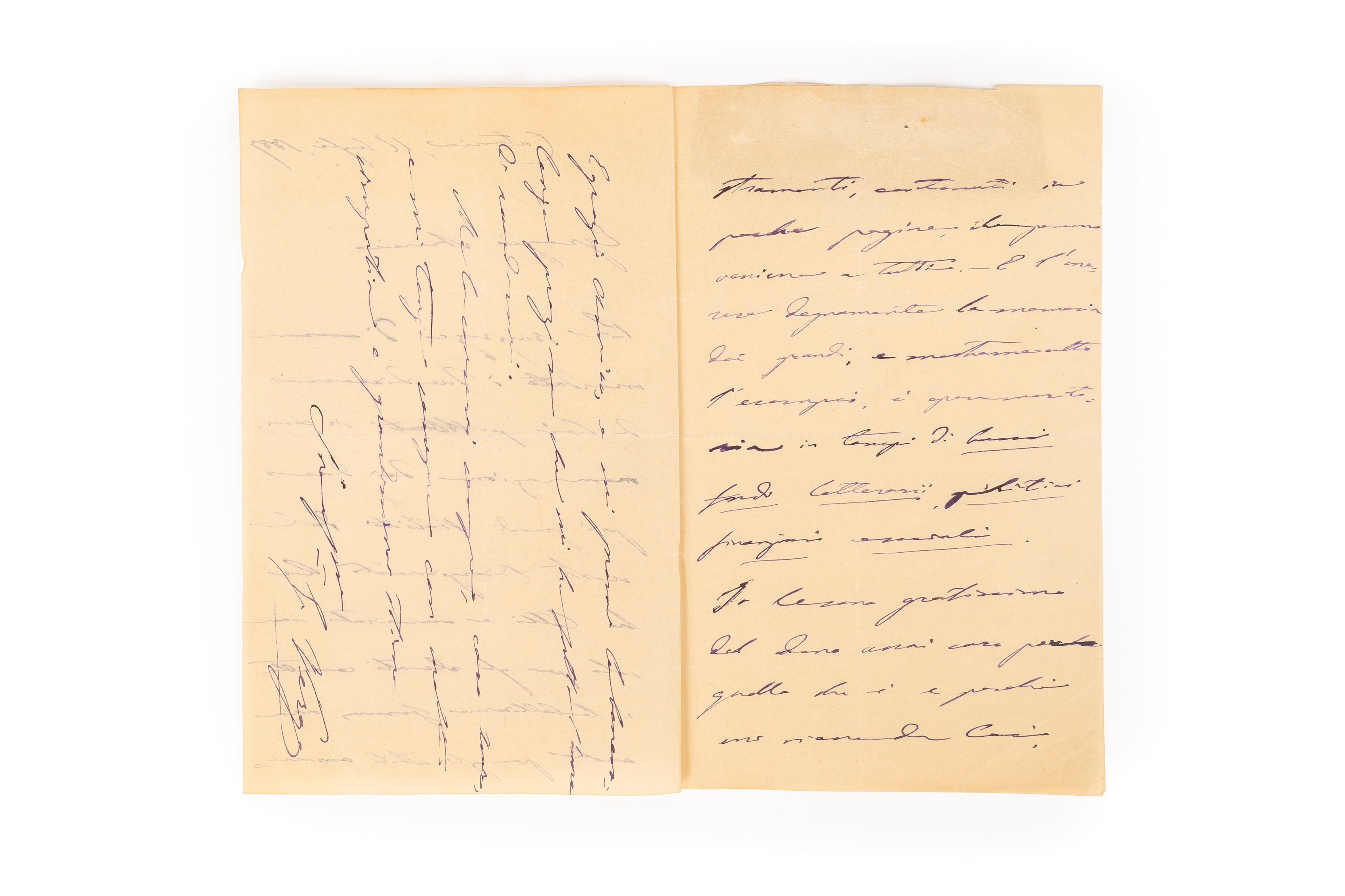 Giovanni Verga - Lettera
