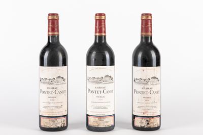 Chateau Pontet Canet (1 Bt 1995, 2 Bt 1996)