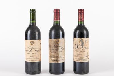 Chateau Sociando-mallet (1 Bt 1995, 2 Bt 1996)