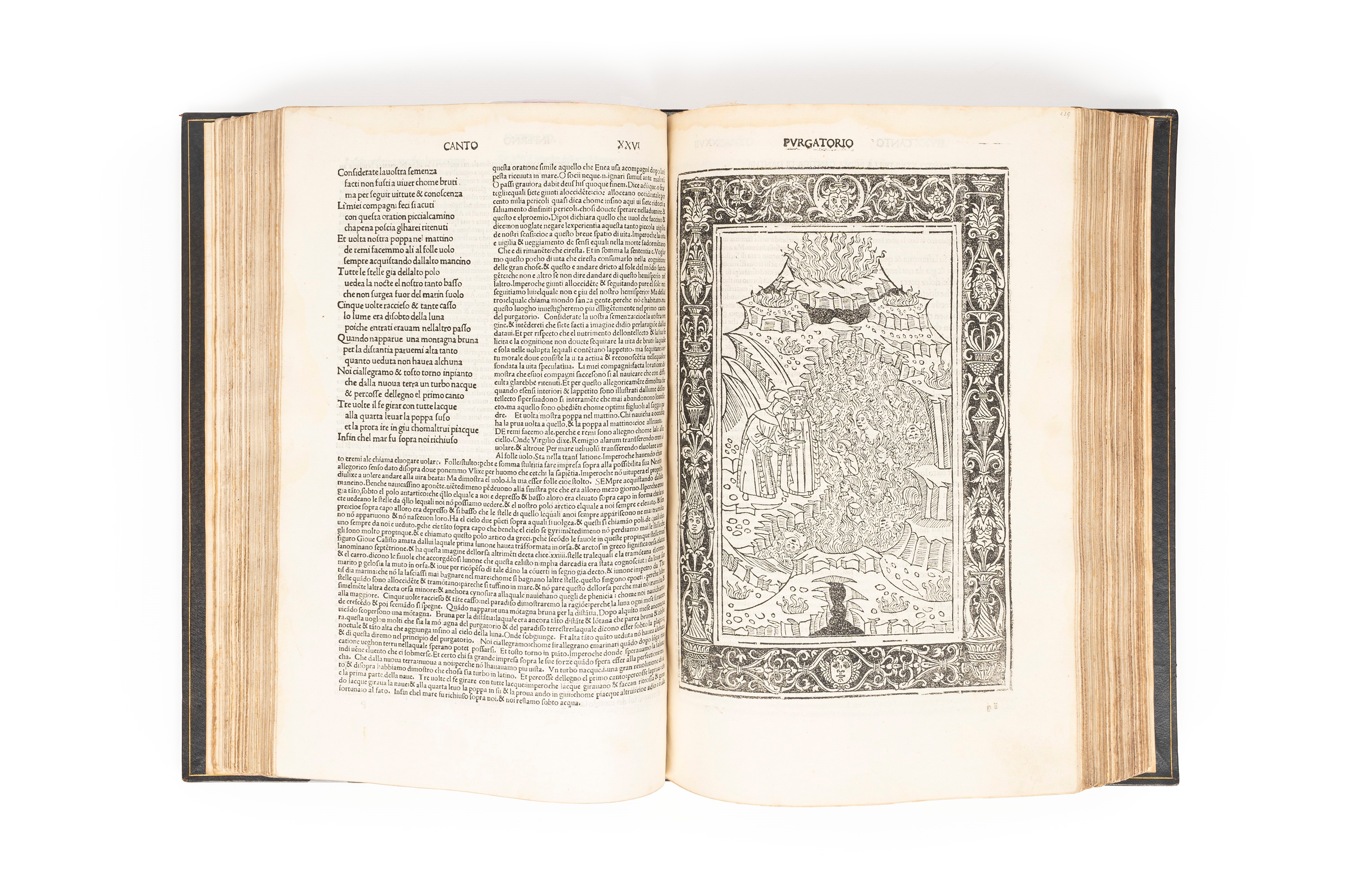 La Commedia [Commento di Christophorus Landinus]. Aggiunta: Marsilius Ficinus, Ad Dantem gratulat...