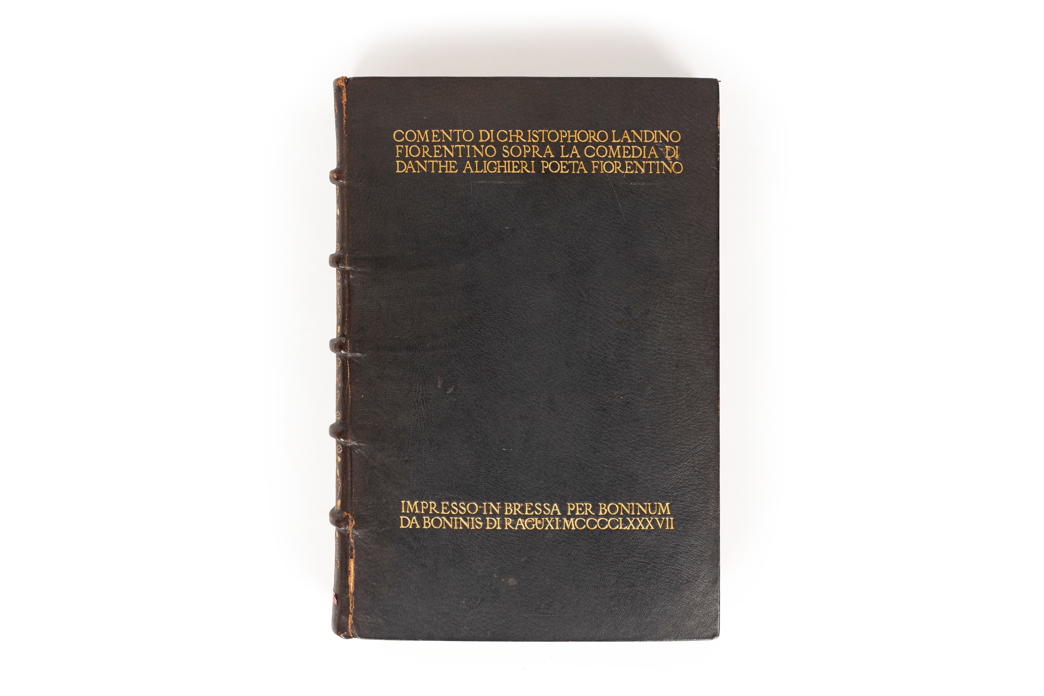 Dante Alighieri - La Commedia [commento di Christophorus Landinus]. Aggiunta: Marsilius Ficinus, ...