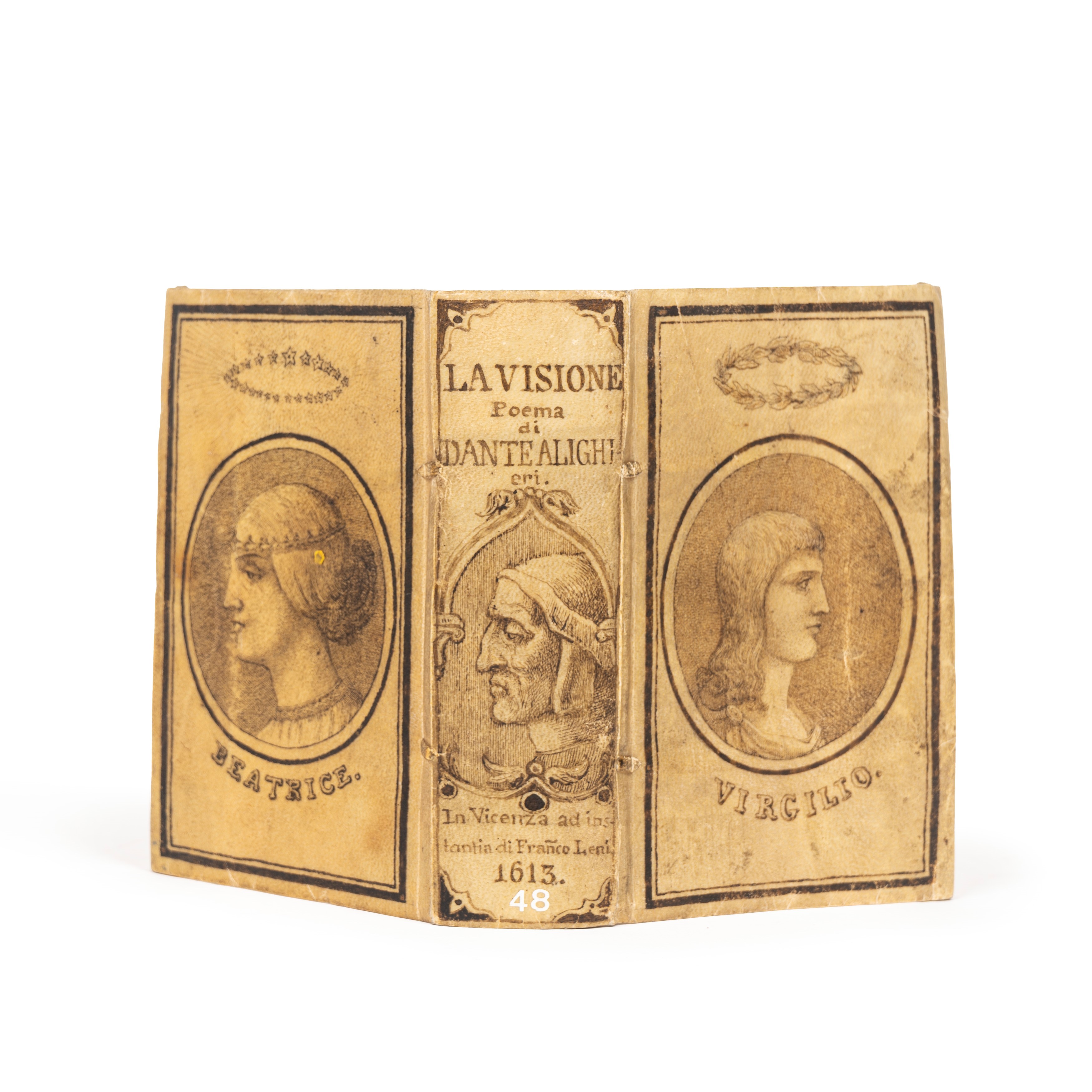 La Visione Poema di Dante Alighieri Diuiso in Inferno, Purgatorio, & Paradiso