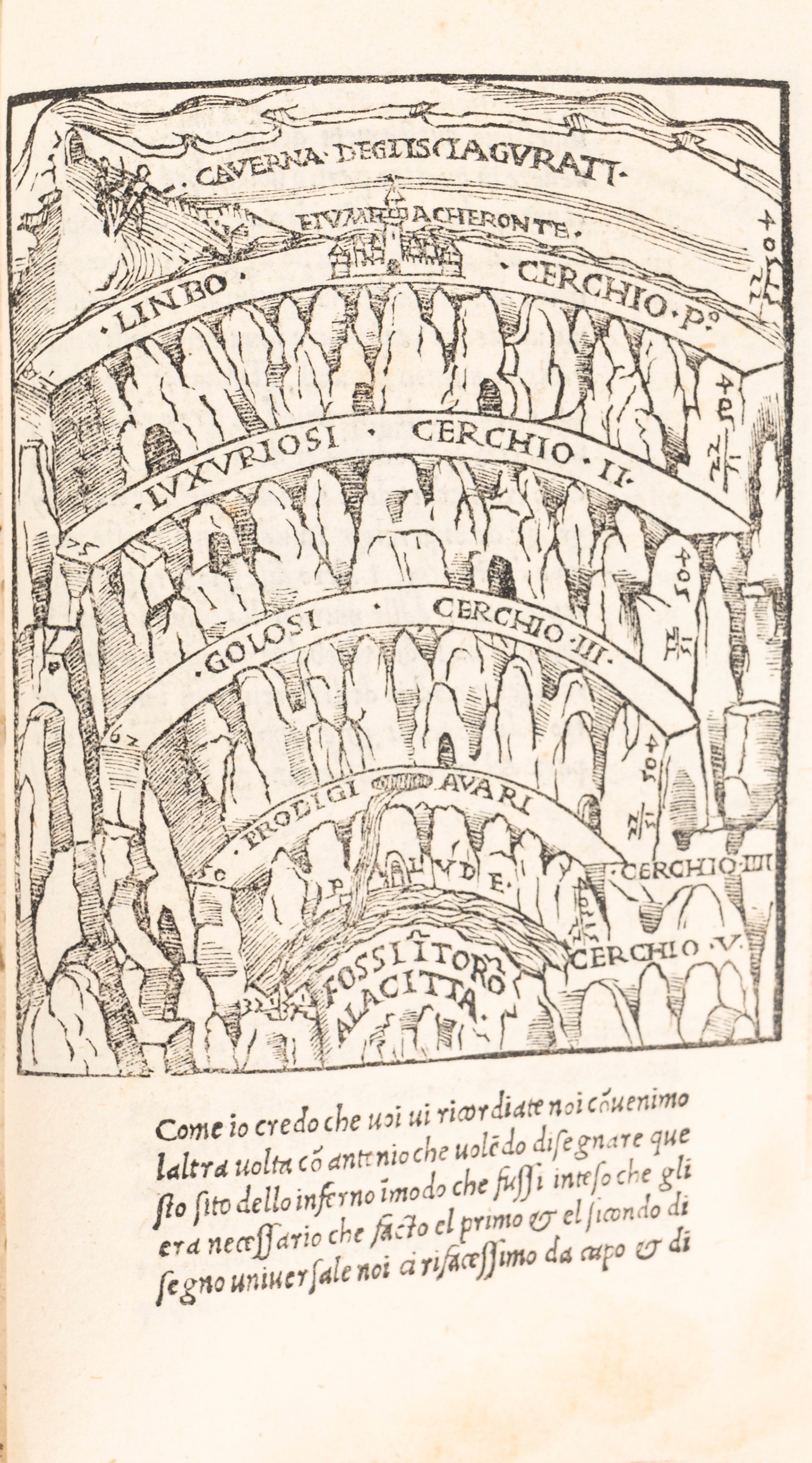 Dante Alighieri - Commedia di Dante Insieme con Vno Dialogo Circa El Sito Forma Et Misure dello I...