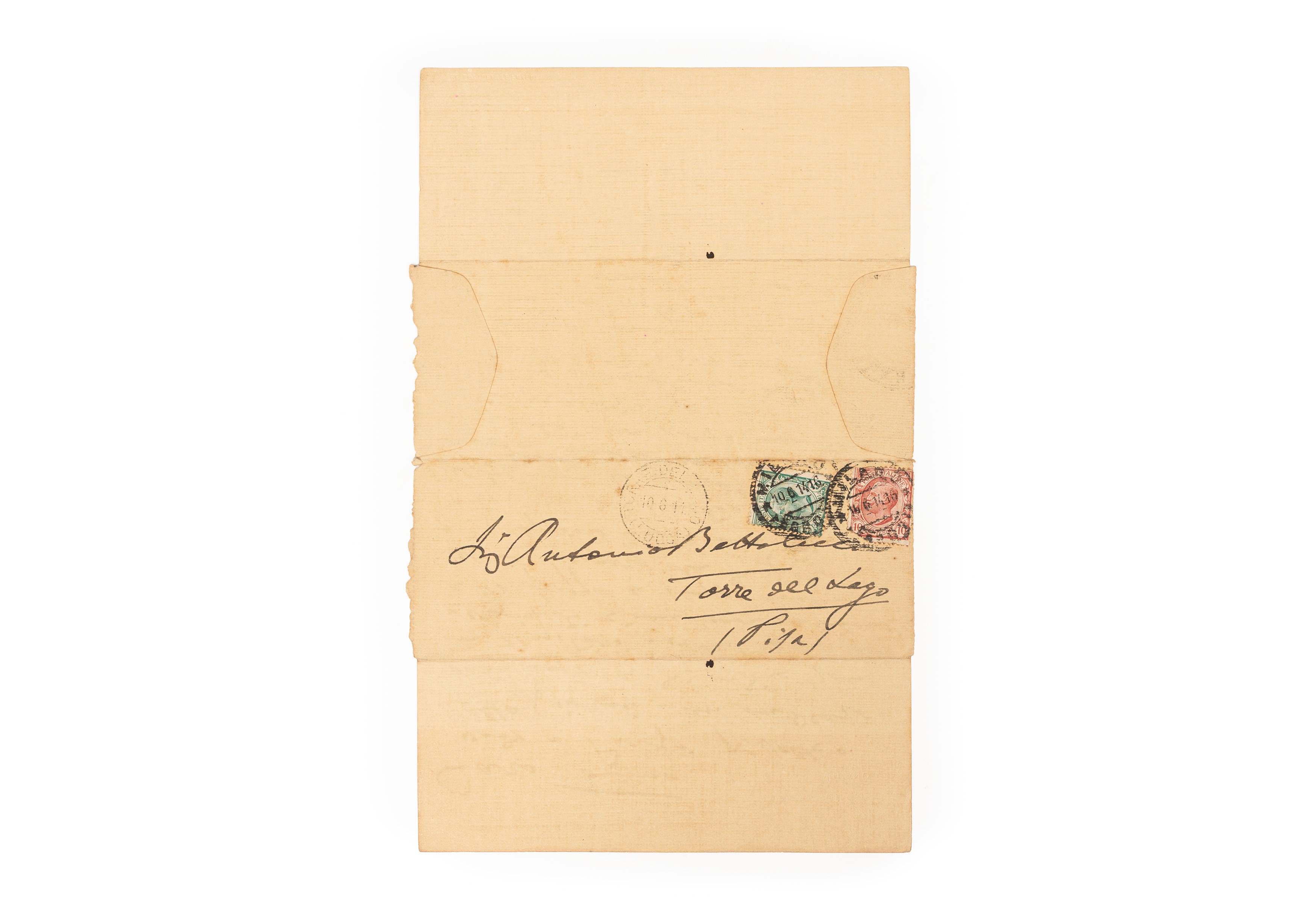Puccini, Giacomo - Lettera Autografa e Firmata