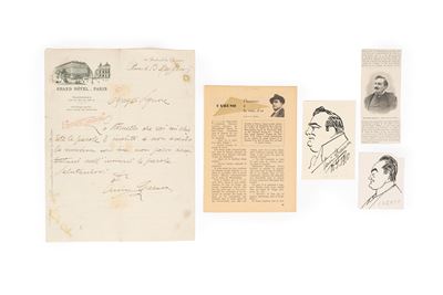 Lettera Autografa Firmata