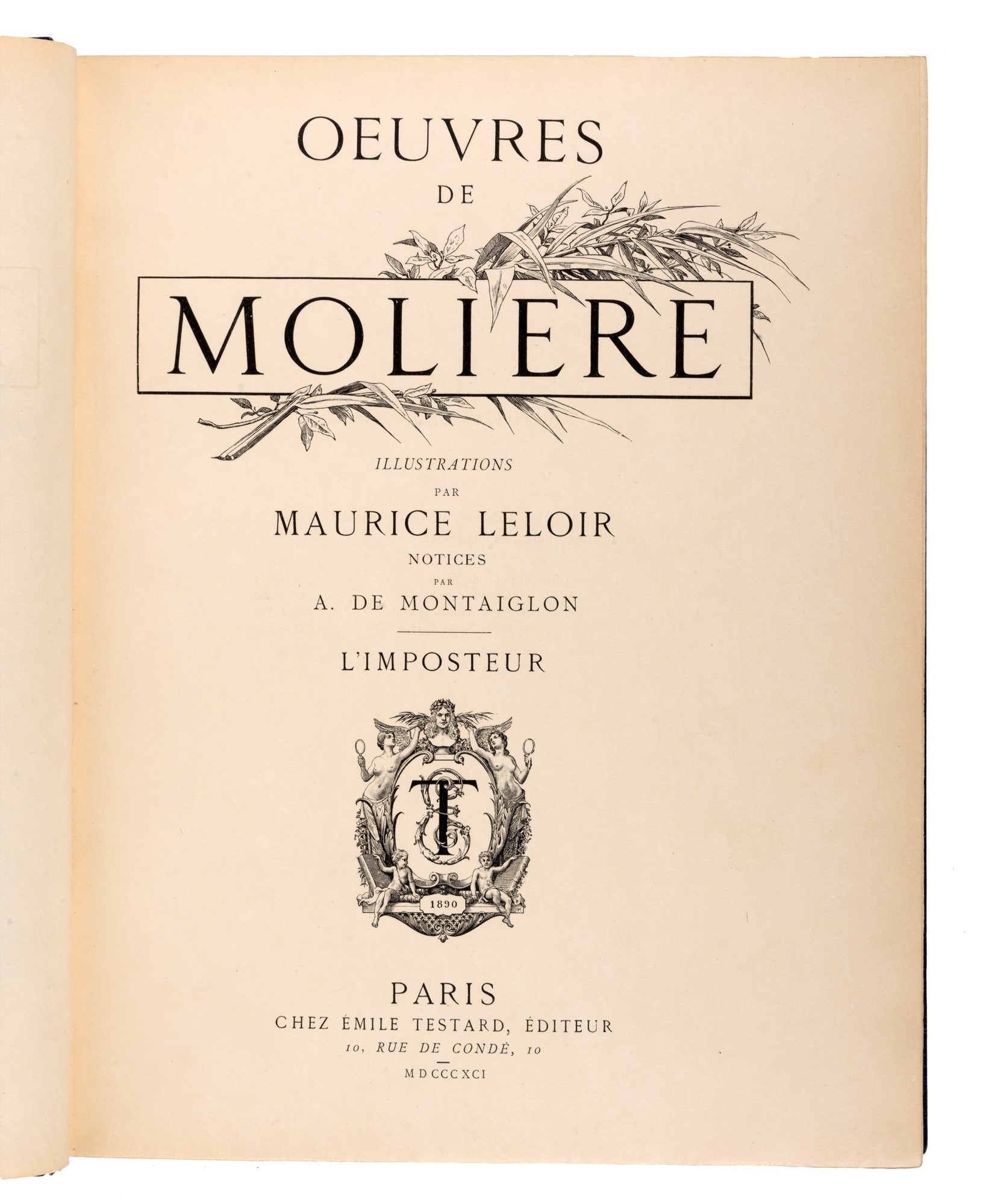 Jean-baptiste Poquelin Molière - Oeuvres De Molière