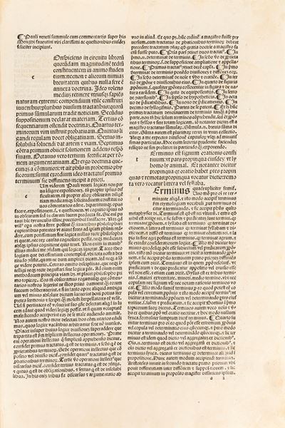 Logica. [commento Di: Menghus Blanchellus. Edito Da: Franciscus De Macerata]