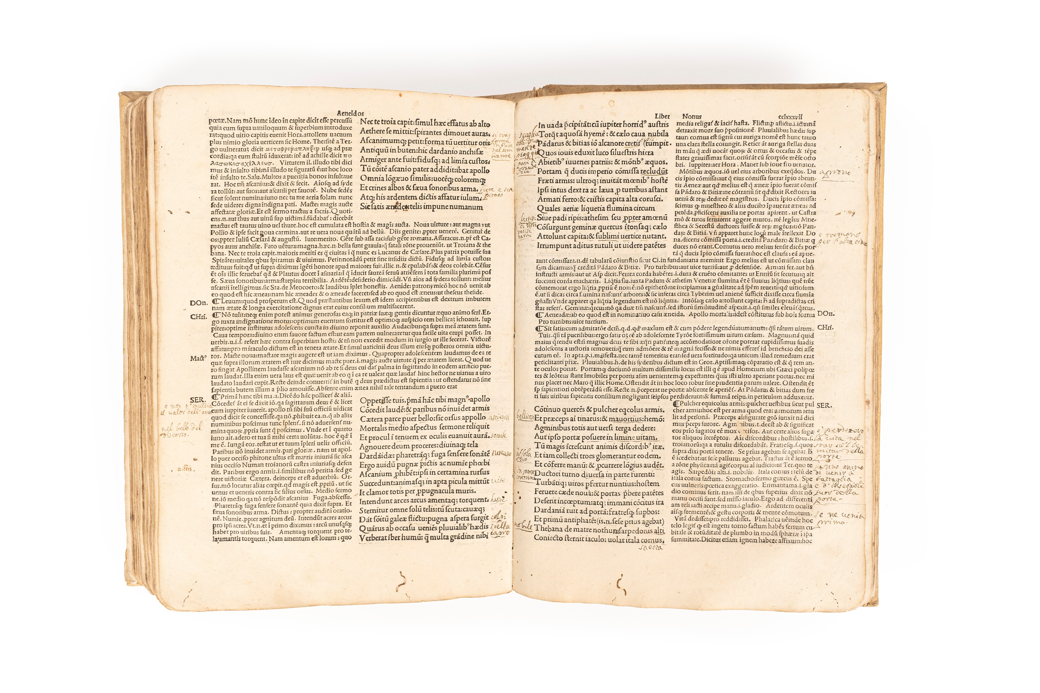 Publio Marone Virgilio - Opera [bucolica And Georgica, With Argumenta (comm. Servius, Landinus An...