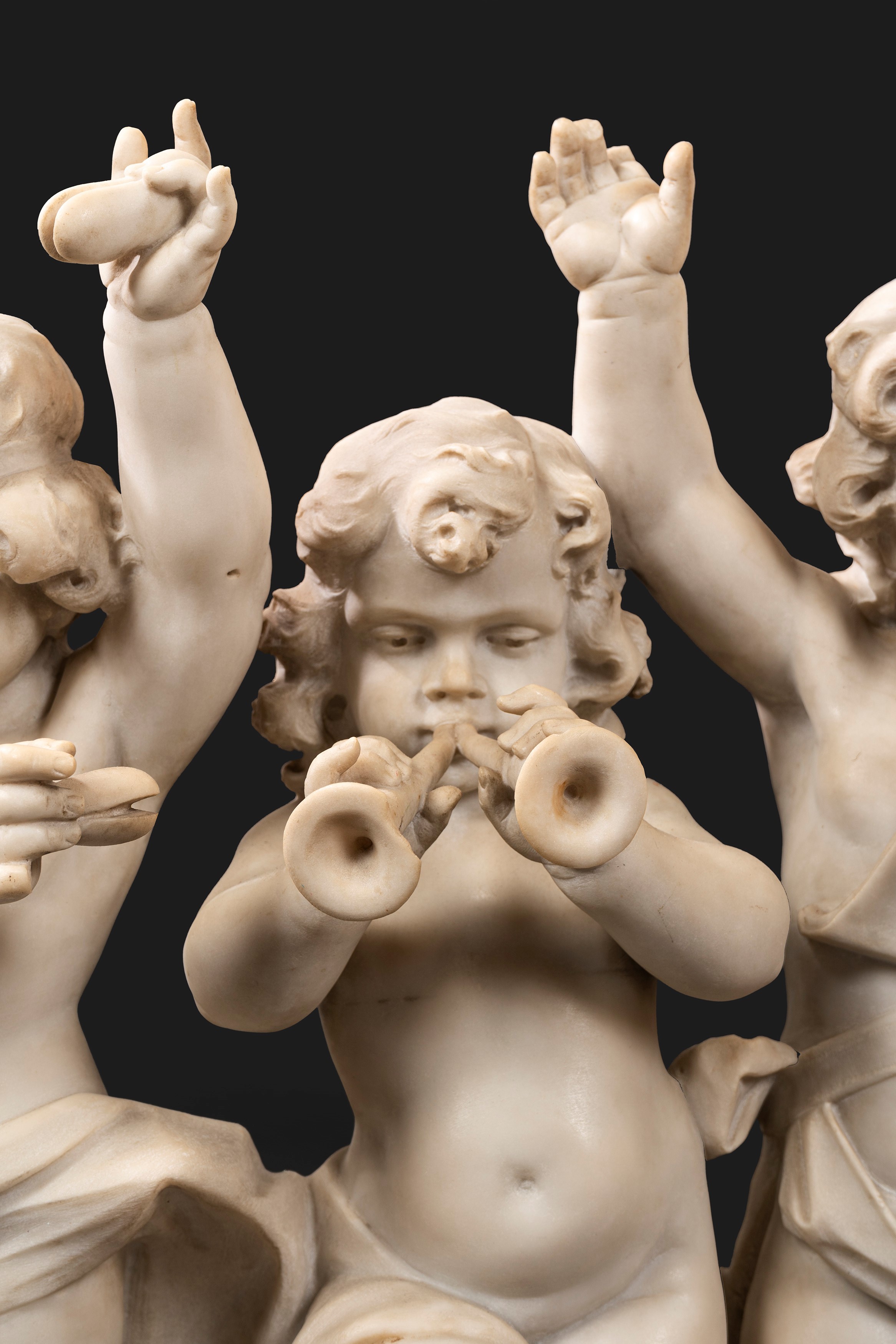 Scuola Italiana, Secolo XIX - Putti Musicanti