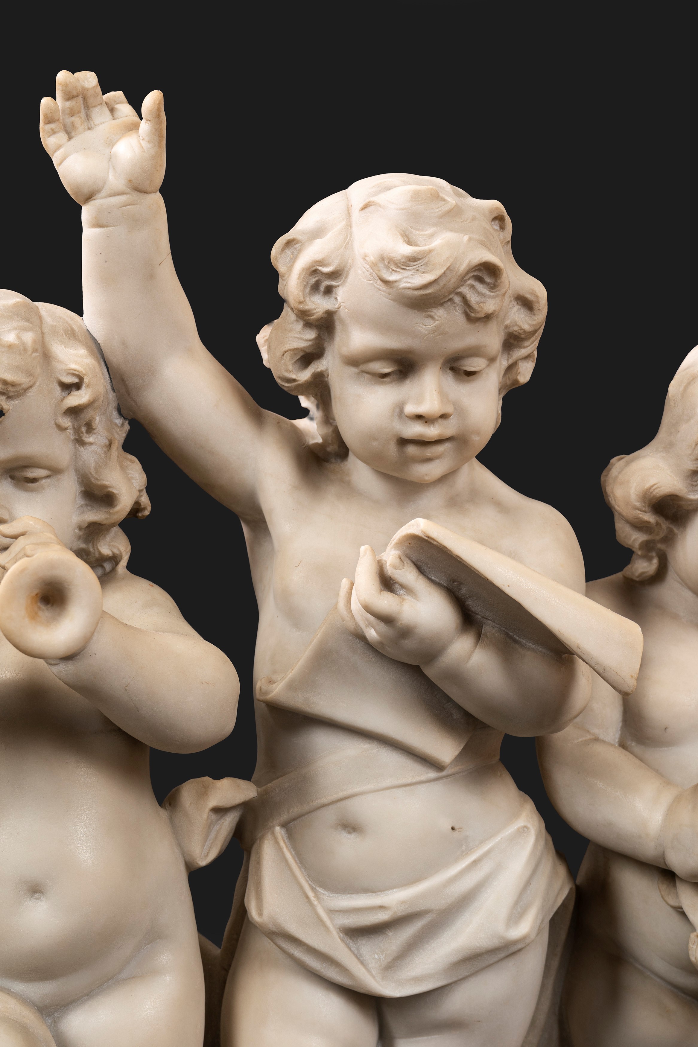 Scuola Italiana, Secolo XIX - Putti Musicanti