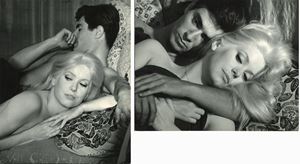 Sami Frey and Catherine Deneuve in "La Costanza della Ragione"