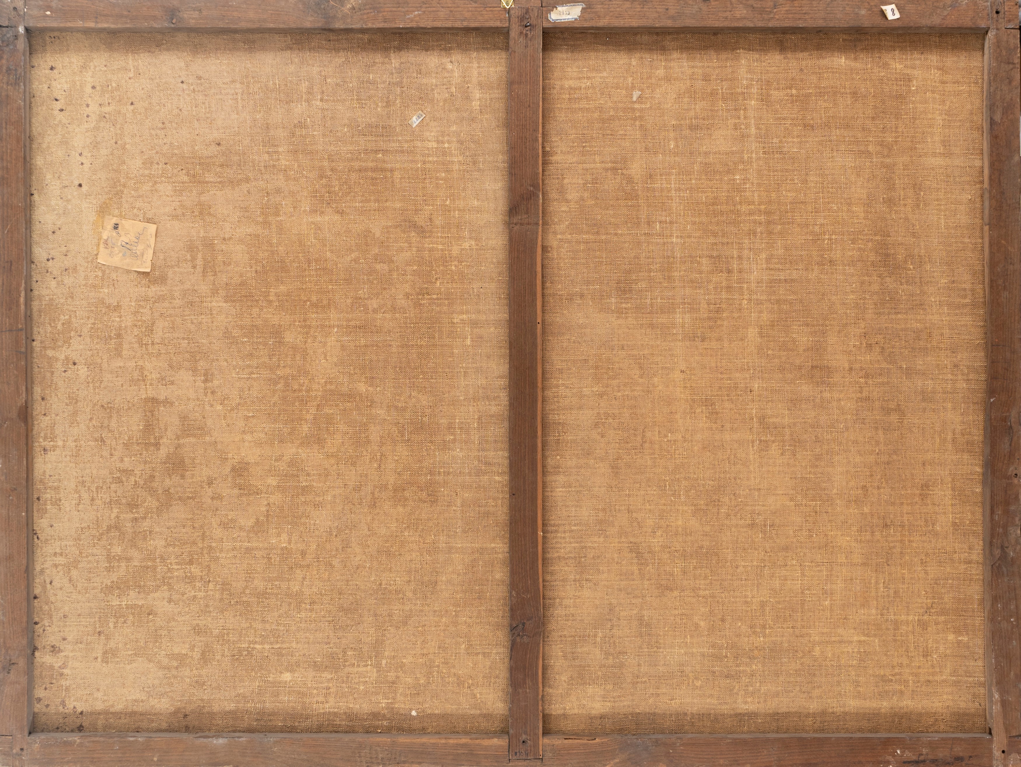 Scuola Romana, Fine del Secolo XVII - Paesaggio Laziale con Tobiolo e L'angelo in Primo Piano