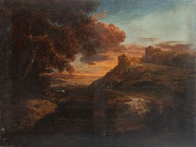 Paesaggio con Sperone Roccioso
