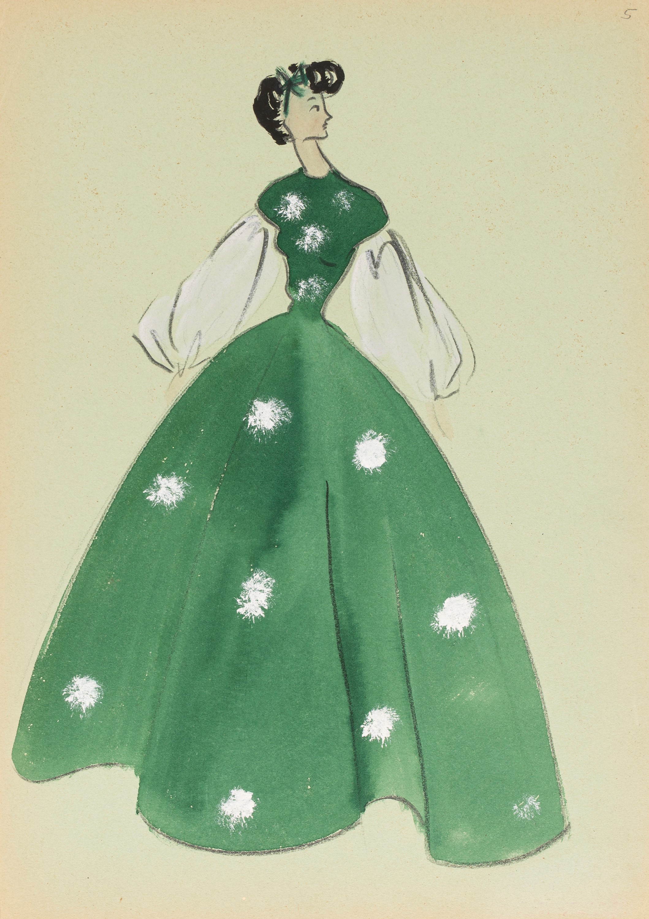 Album con Figurini e Modelli di Moda
