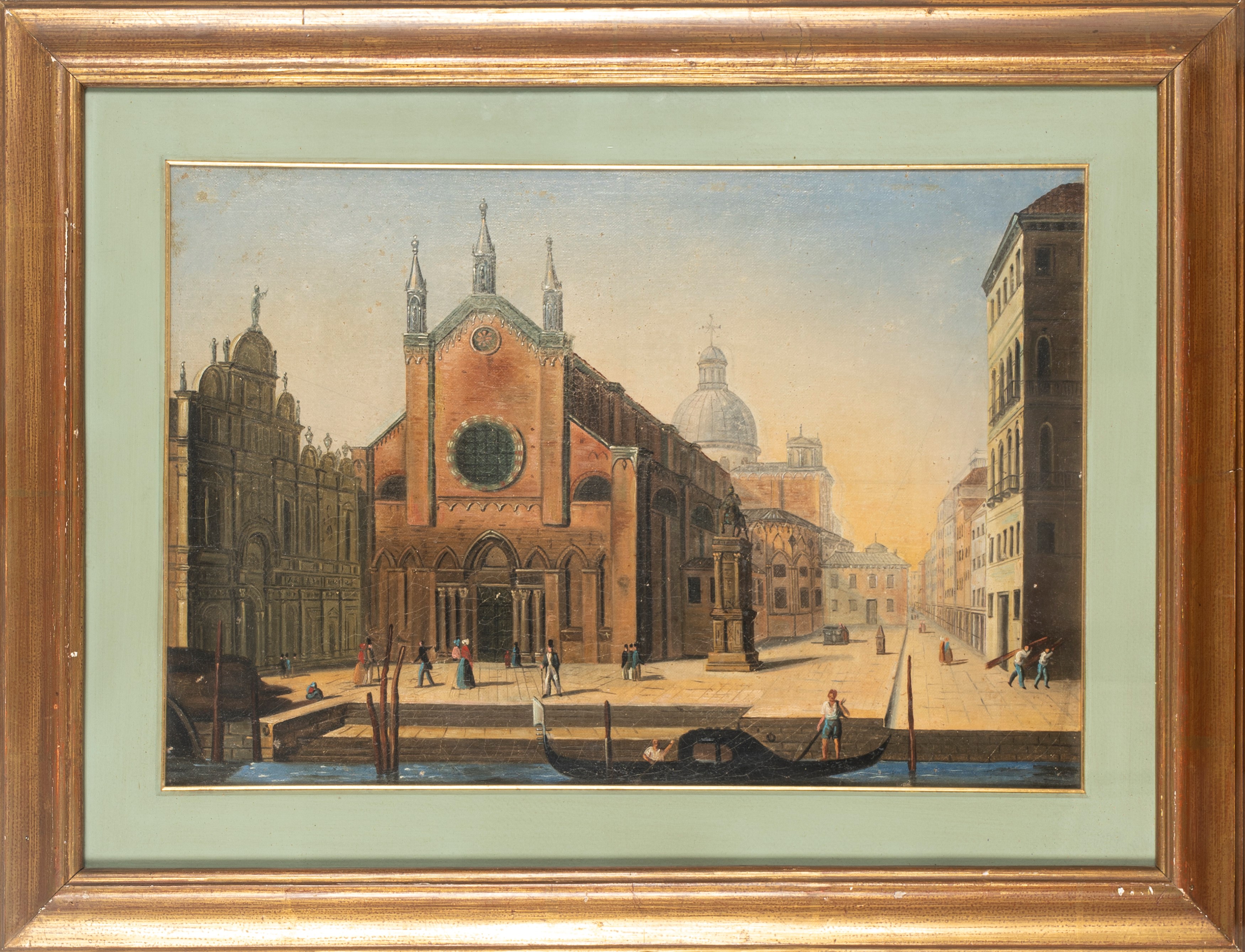 Maniera di Antonio Canal, Detto il Canaletto - Campo San Zanipolo a Venezia