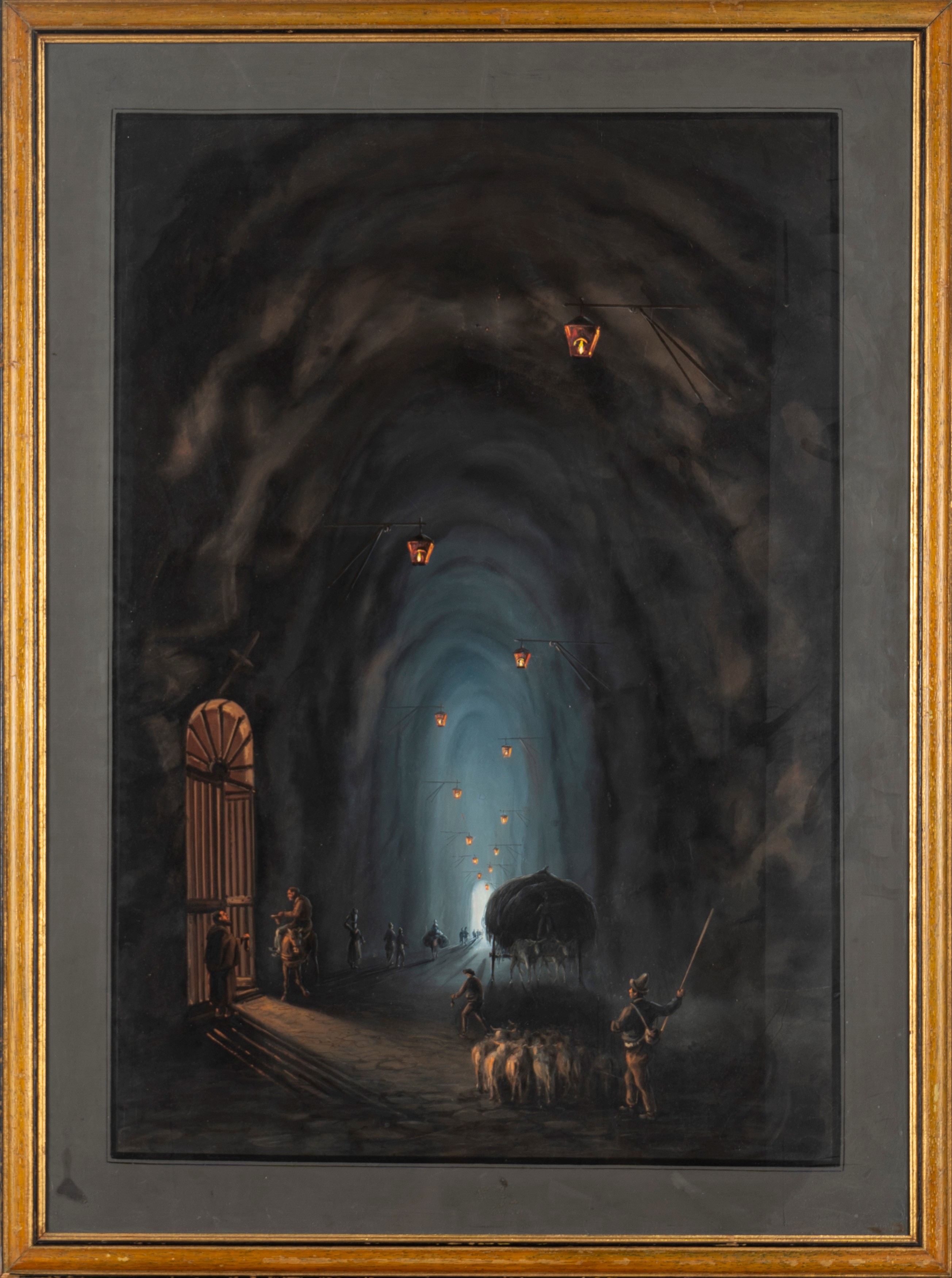 Scuola Napoletana, Secoli XIX - XX - Grotta di Seiano