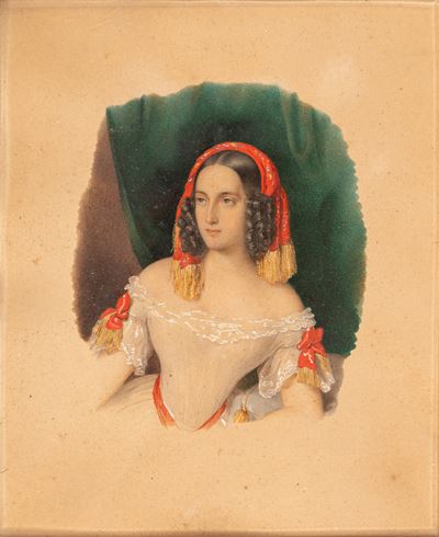 Ritratto di Gentildonna a Mezzo Busto