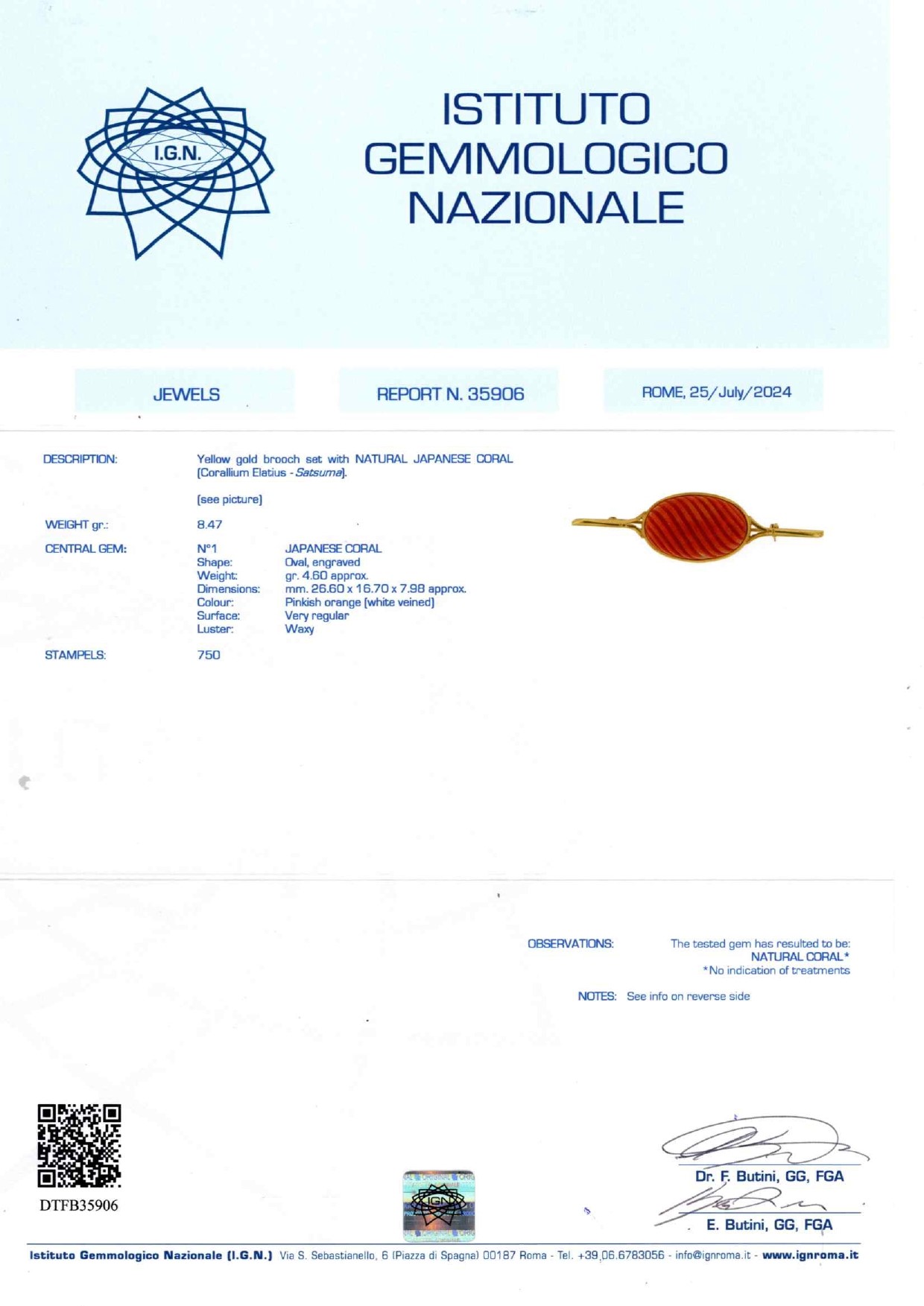 Lotto di Gioielli con Corallo
