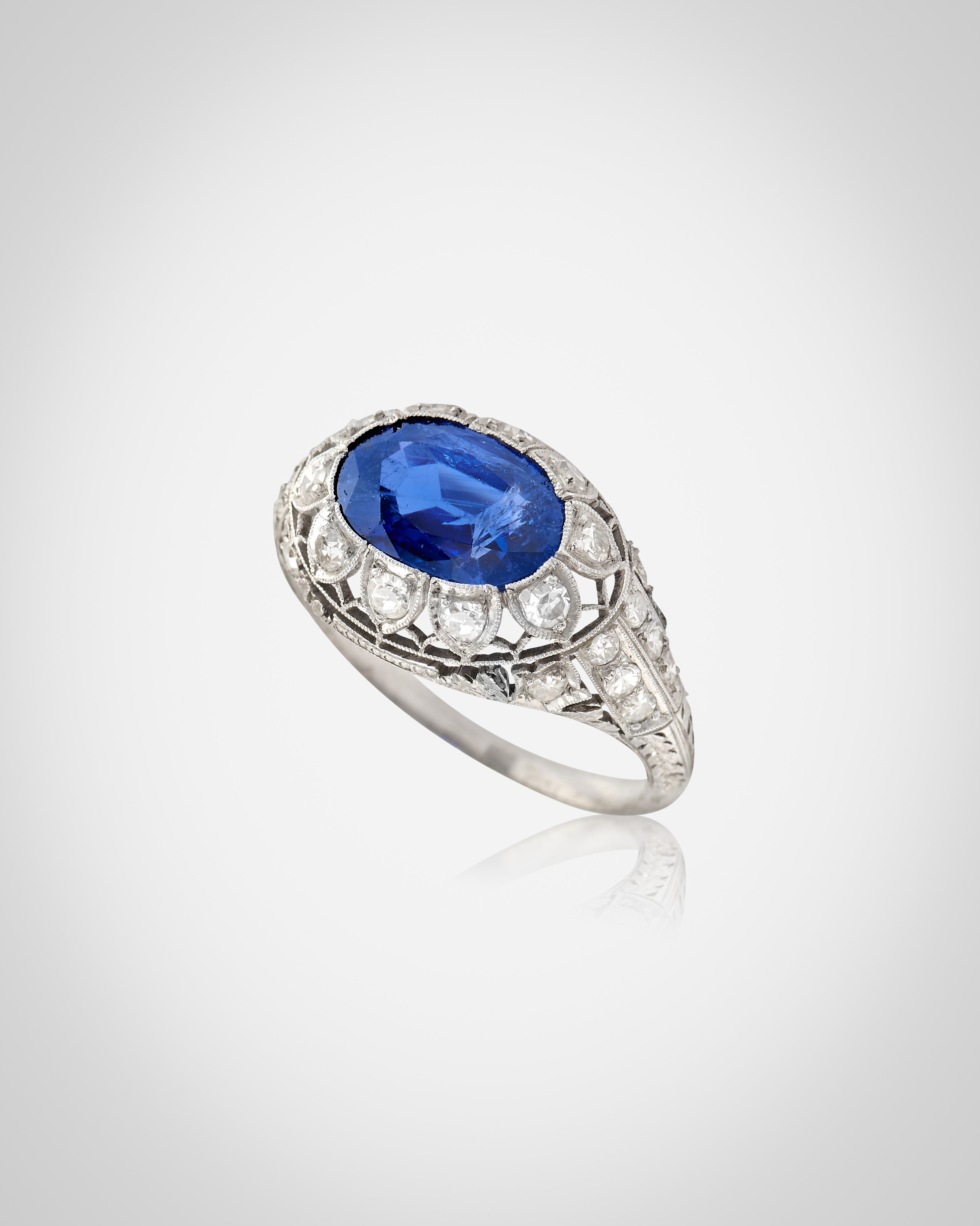 Anello con Zaffiro