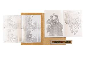 lot of 01 Artist book (a) and 01 xerocopy dedicated and signed by the Artist