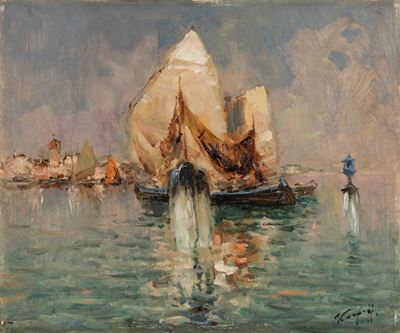 Venezia, Barche in Laguna