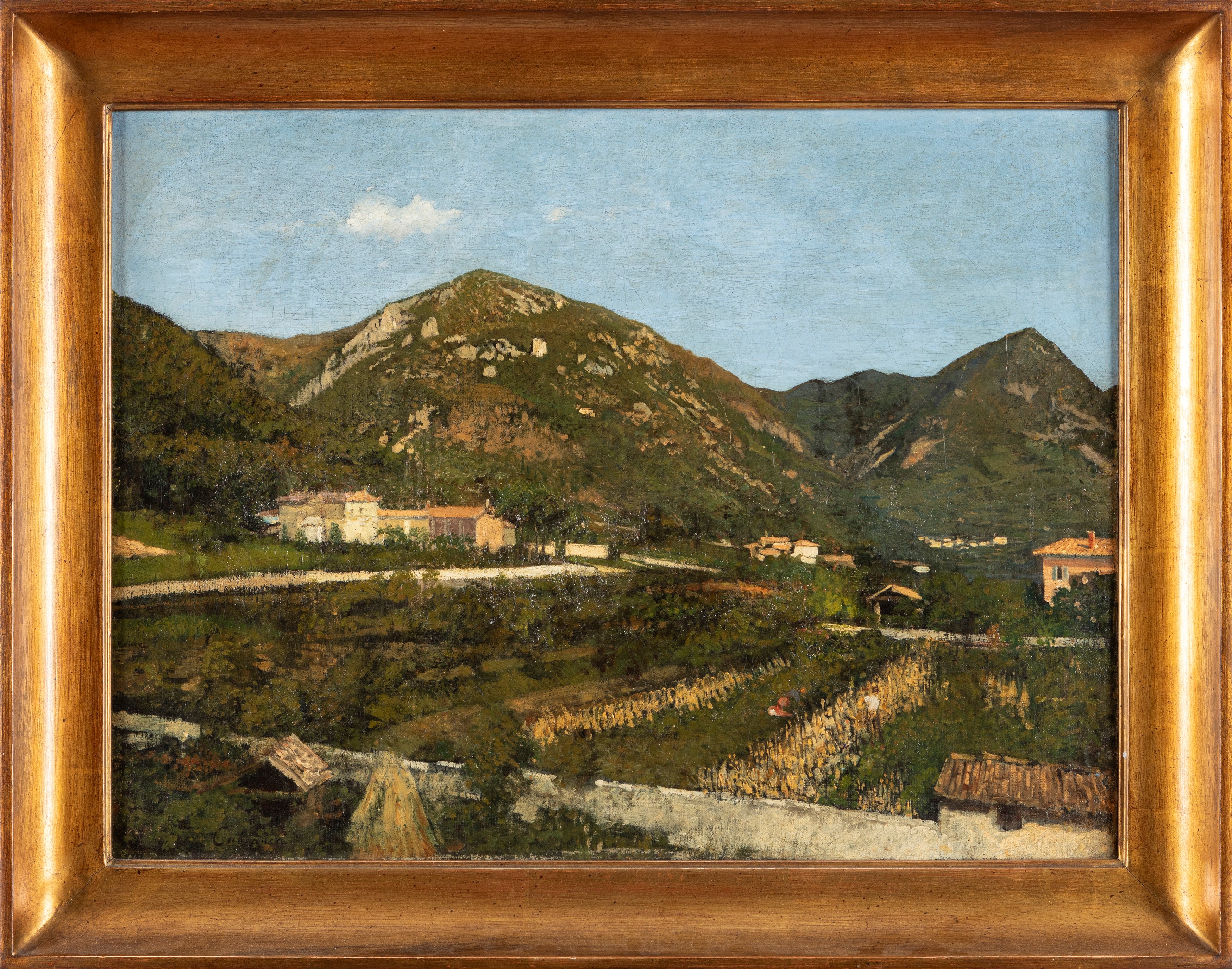 Scuola Toscana, Secolo XIX - Paesaggio Toscano