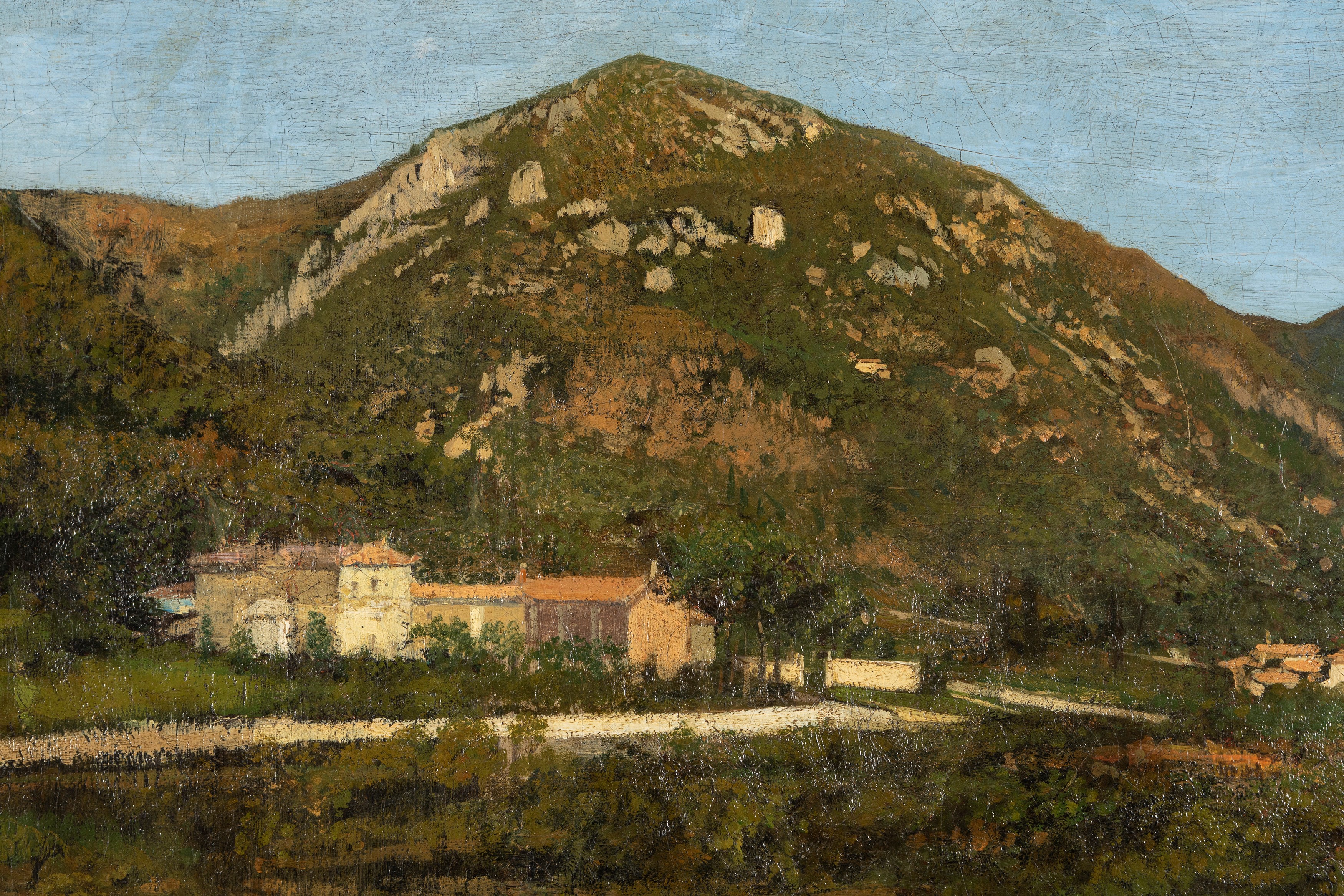 Scuola Toscana, Secolo XIX - Paesaggio Toscano