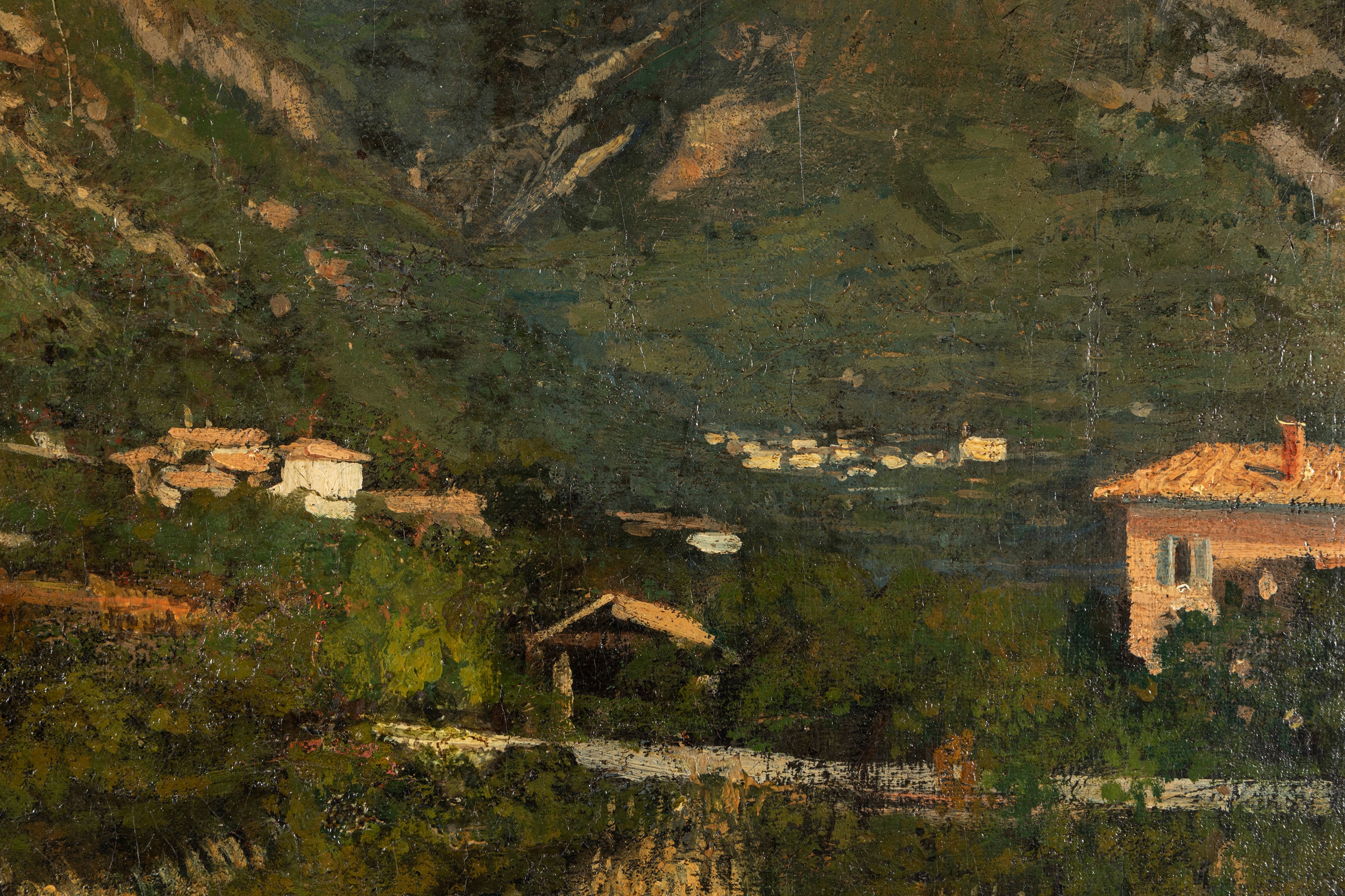 Scuola Toscana, Secolo XIX - Paesaggio Toscano