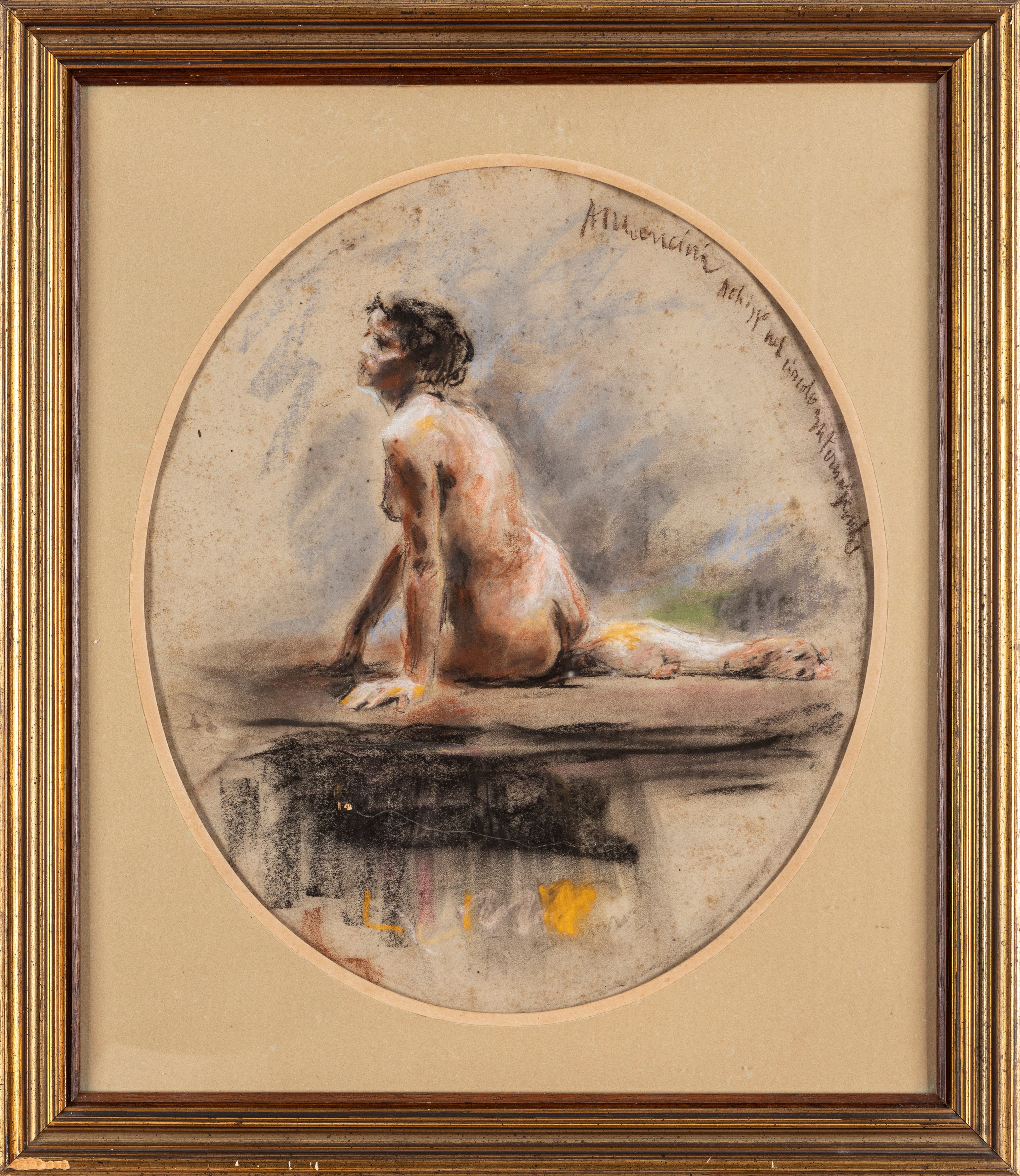 Antonio Mancini - Nudo Femminile di Schiena