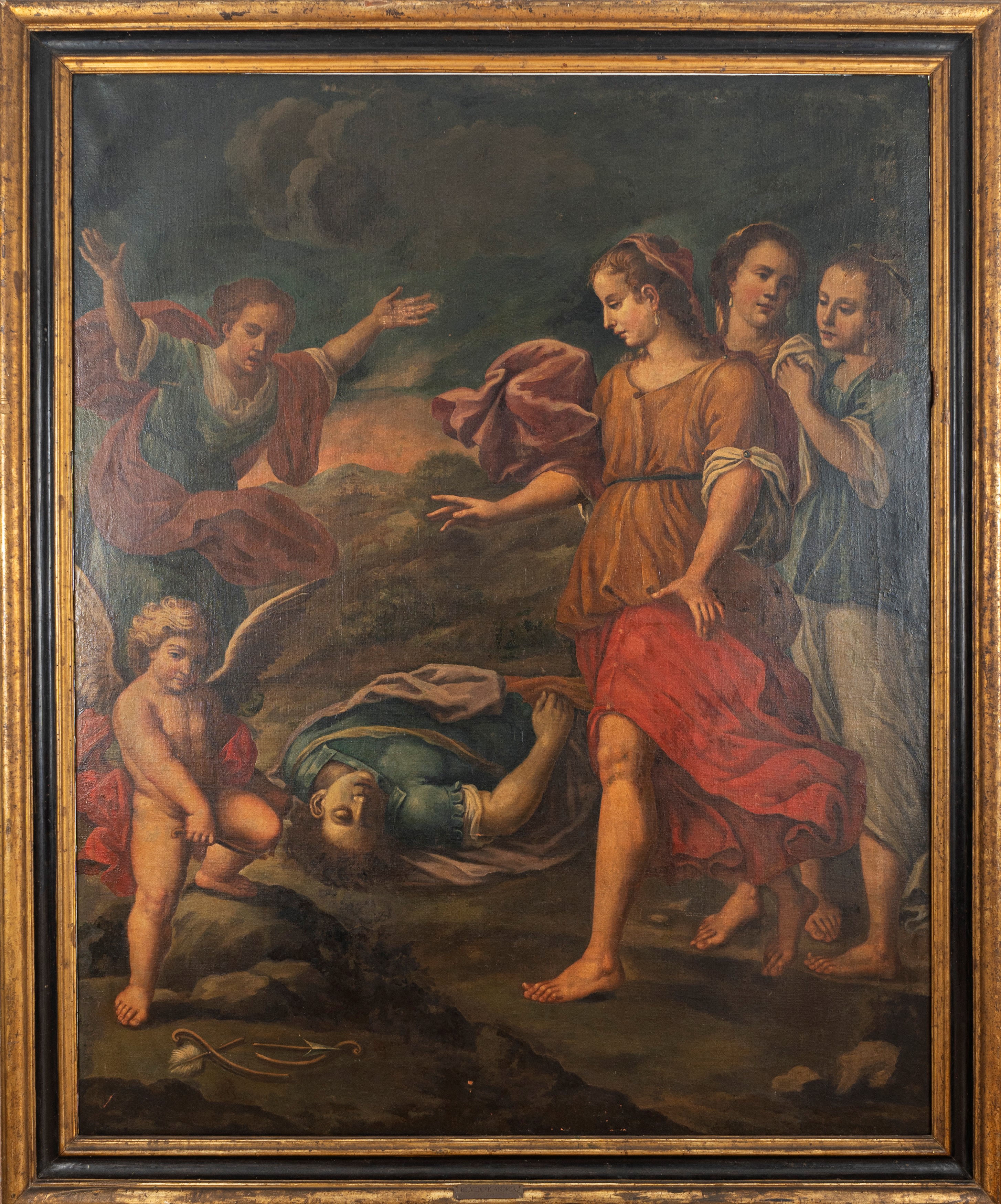 Scuola Italiana, Secolo XVII - Morte di Adone