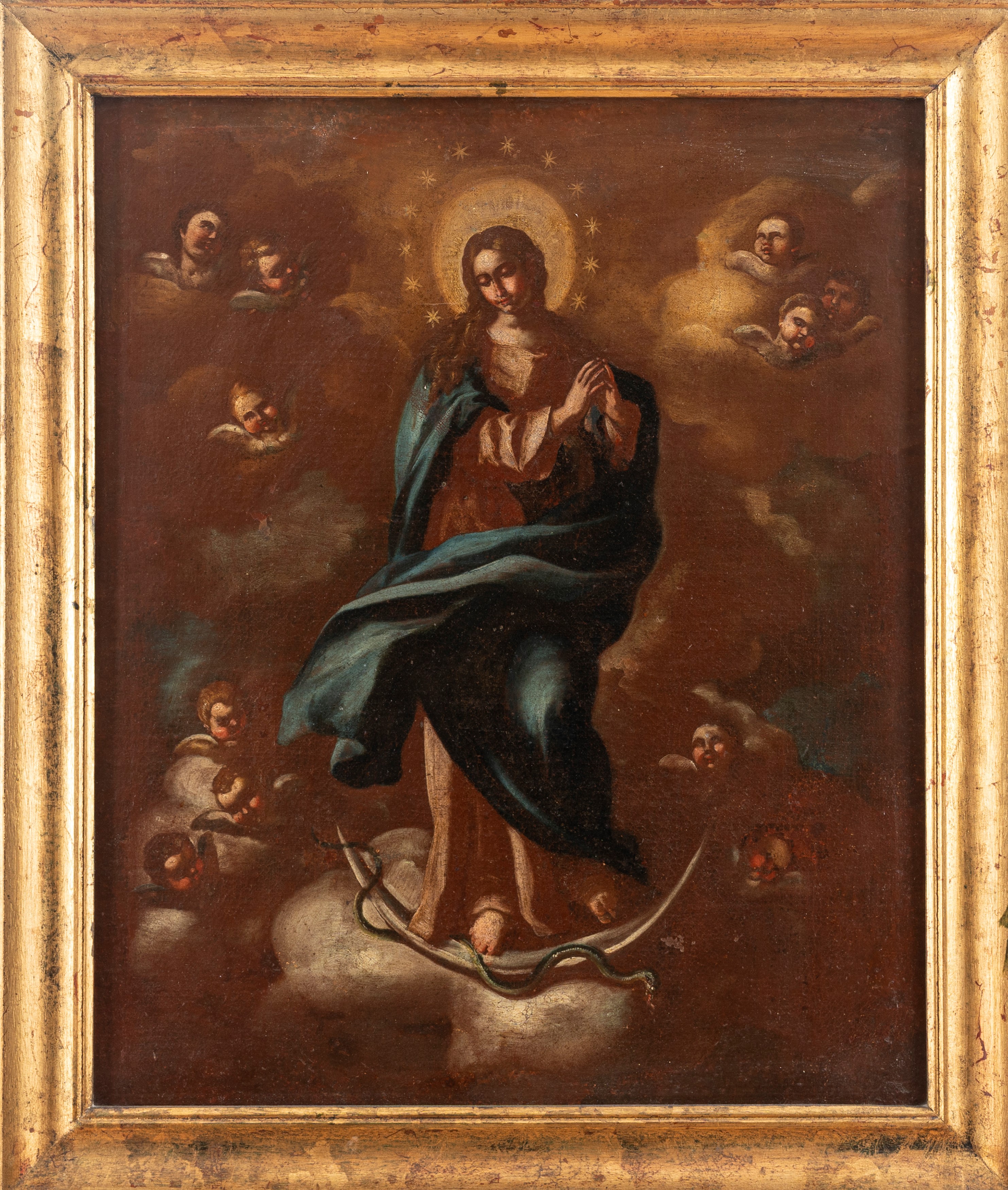 Scuola Napoletana, Fine Secolo XVII - Inizi Secolo XVIII - Immacolata Concezione