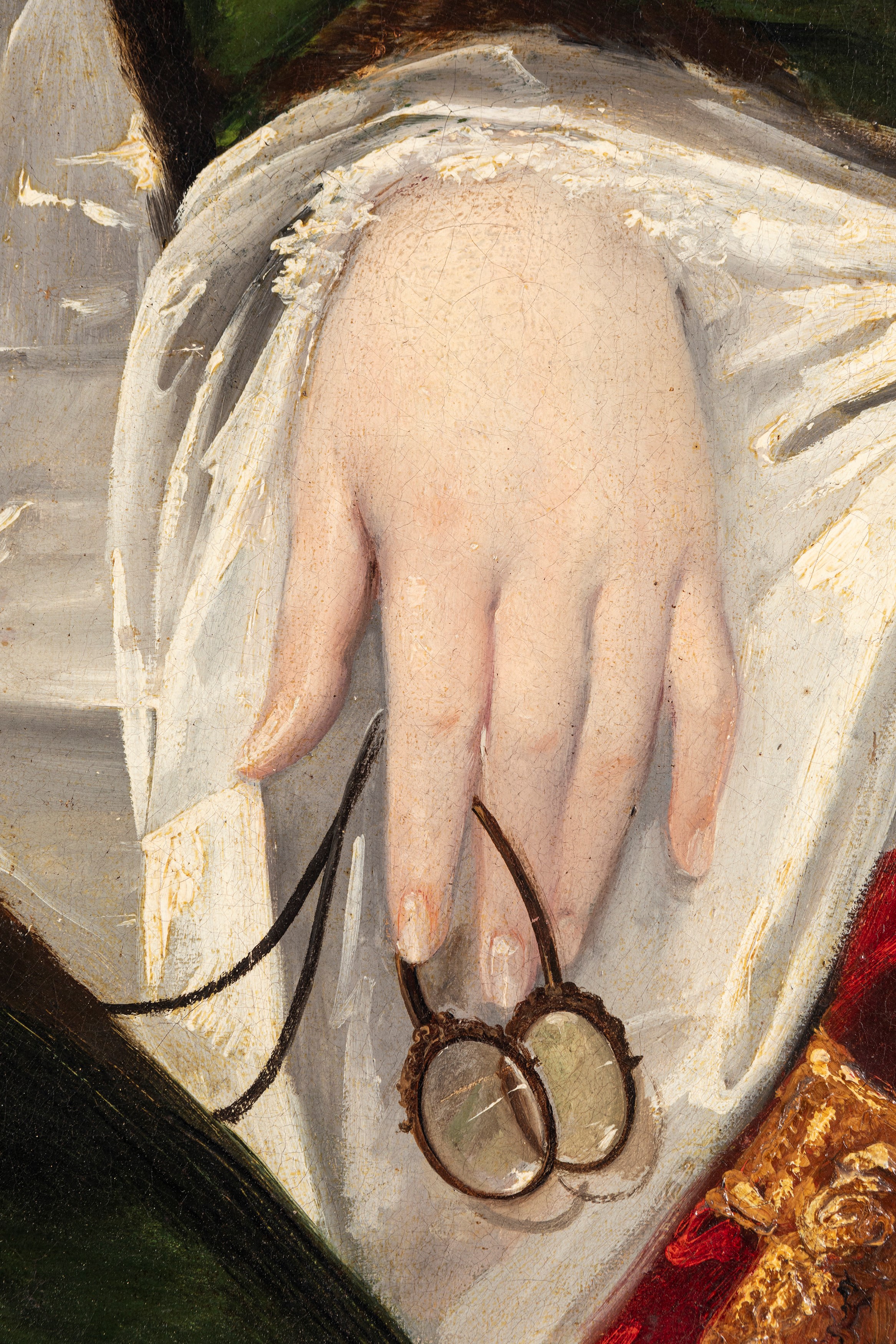 Maestro Mitteleuropeo, Secolo XIX - Ritratto Femminile
