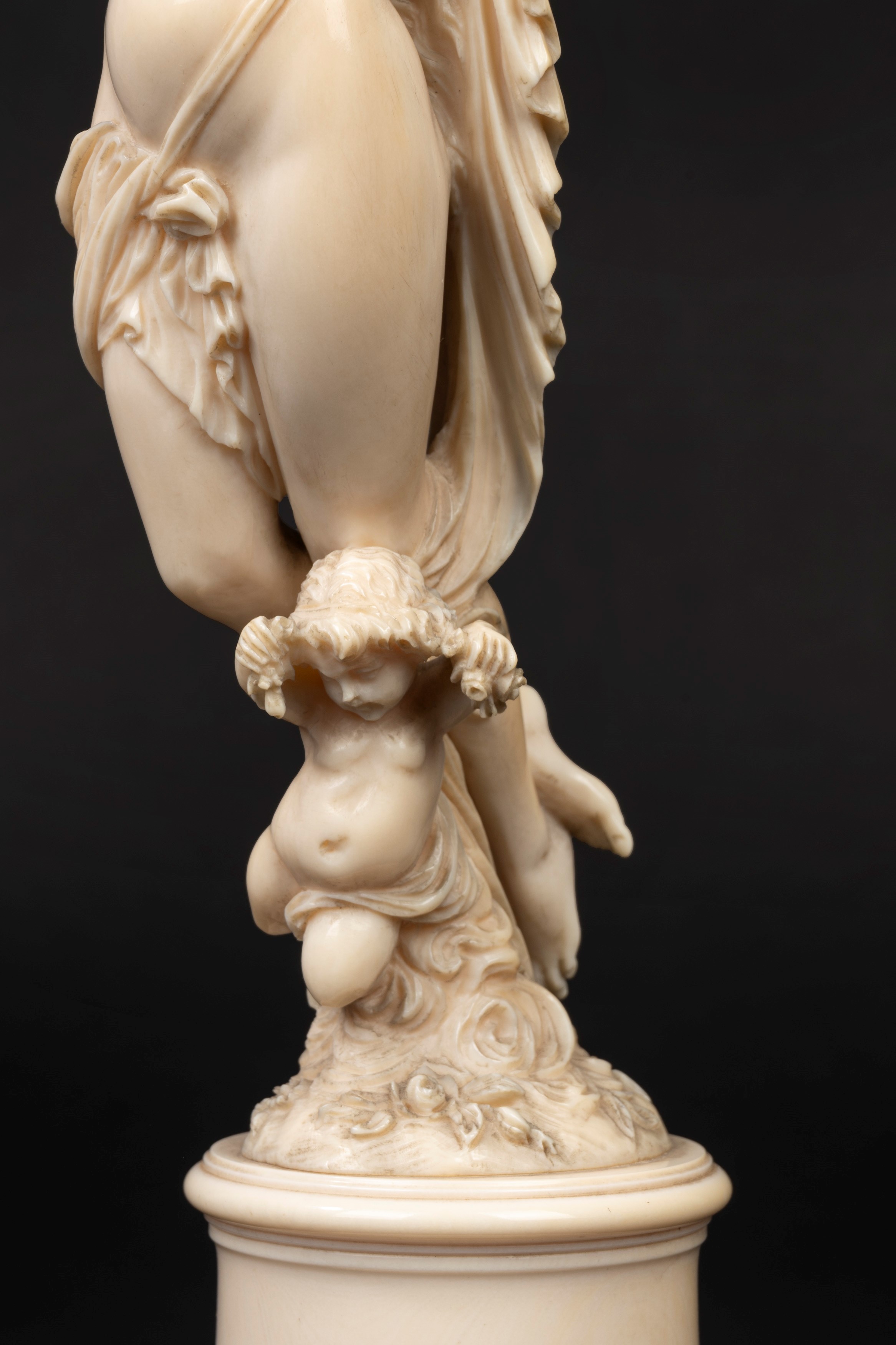 Scuola Francese, Secolo XIX - ☼ Venere e Amore (allegoria della Primavera)