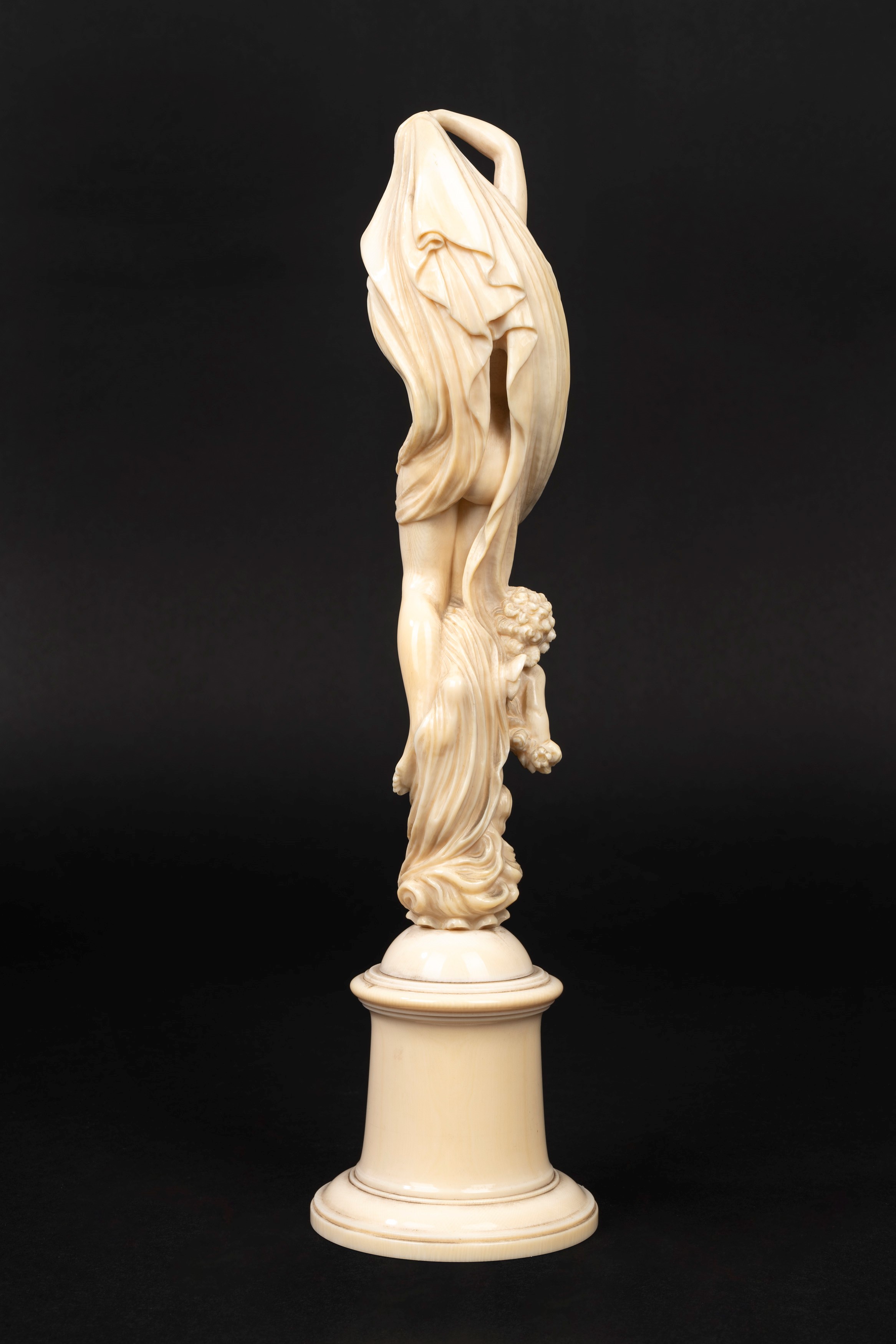 Scuola Francese, Secolo XIX - ☼ Venere e Amore (allegoria Dell'inverno)
