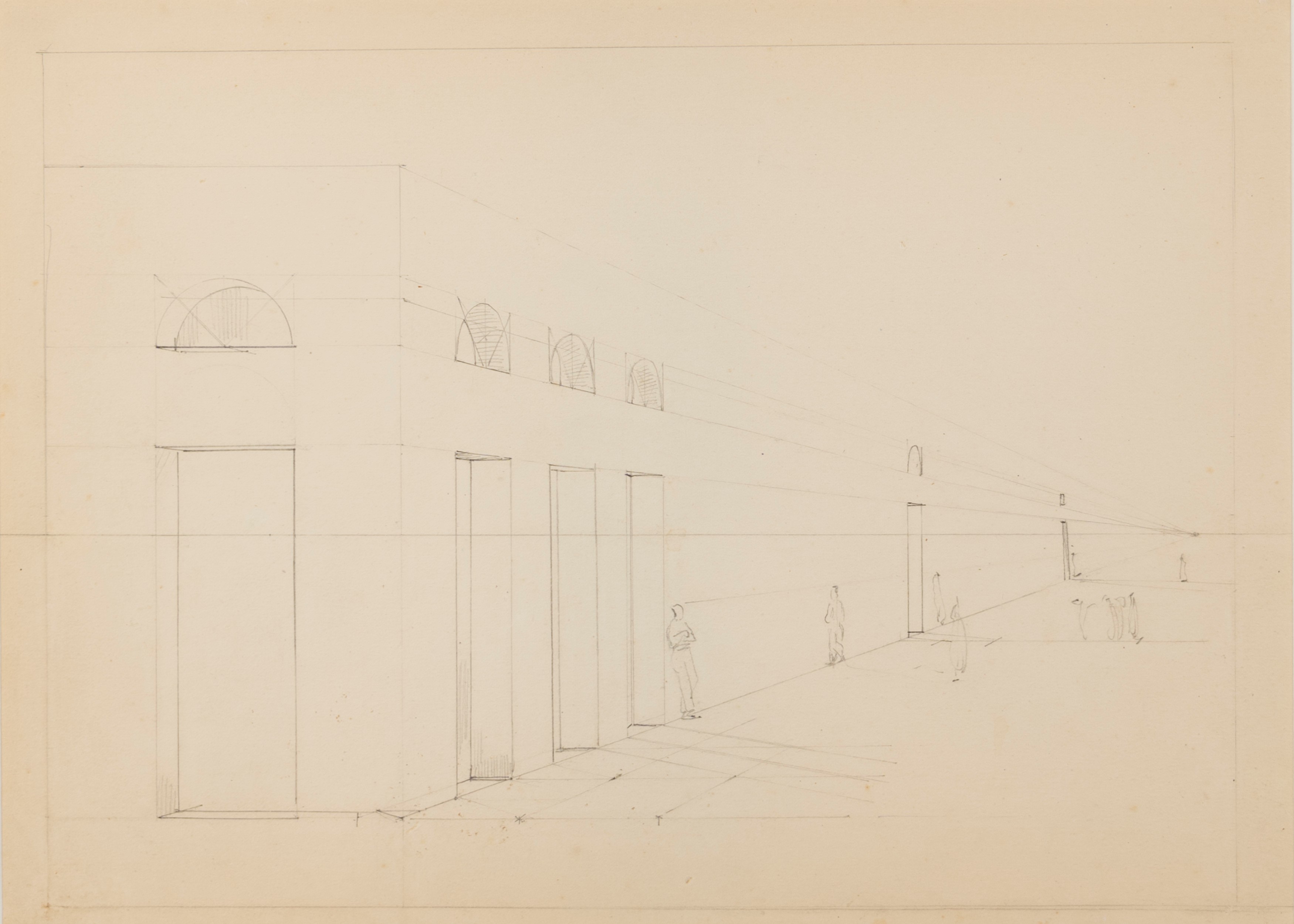 Ippolito Caffi - Studi di Prospettiva